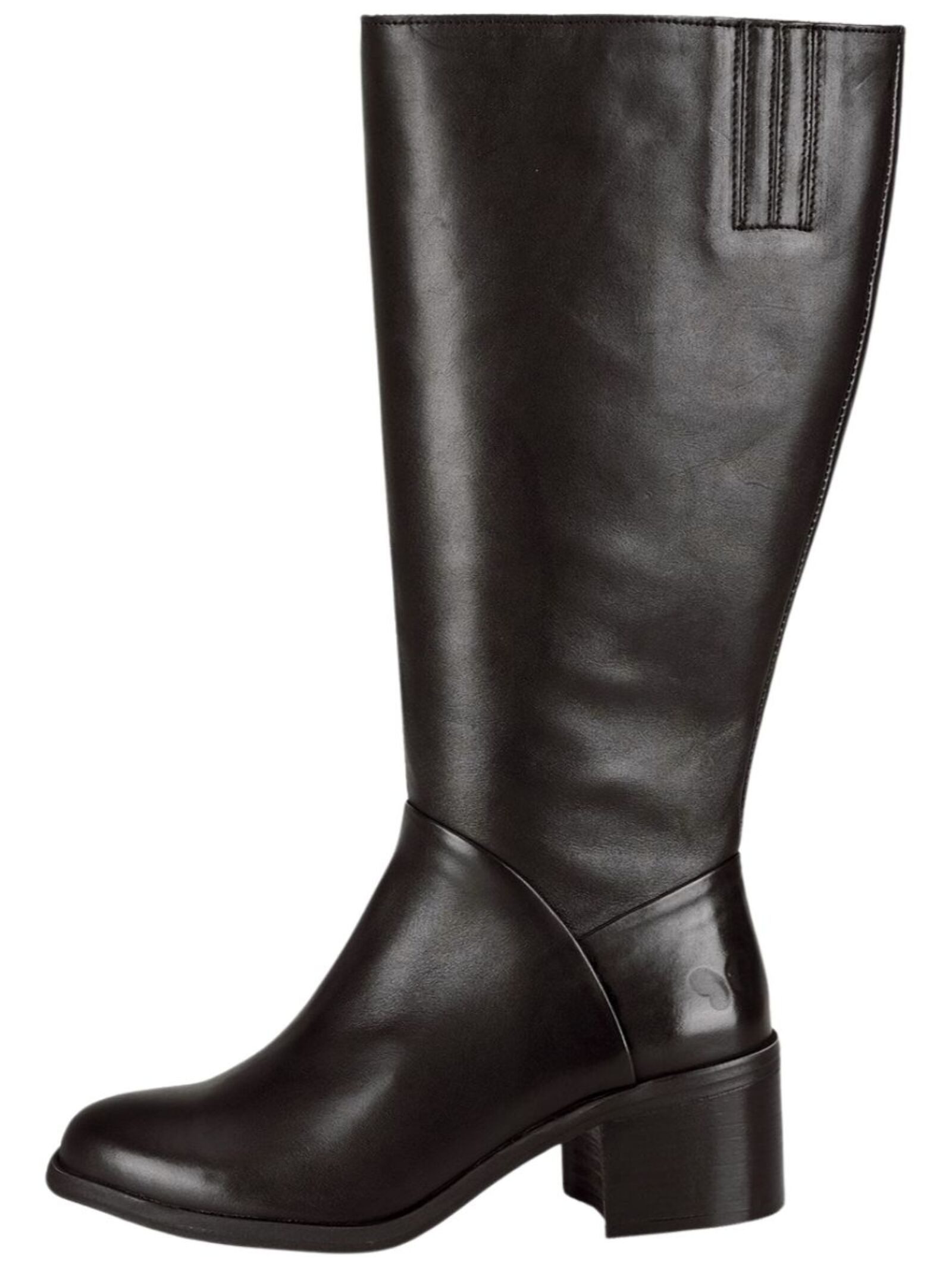 Felmini Wide Fit Stiefel Leder . Bikerboots