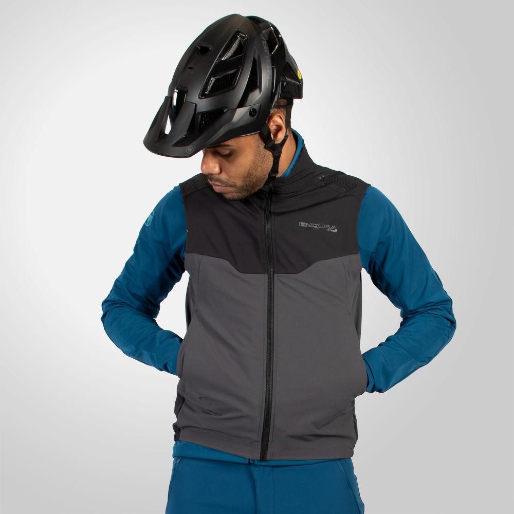 Endura Fahrradjacke Endura Weste MT500 Spray Schwarz M