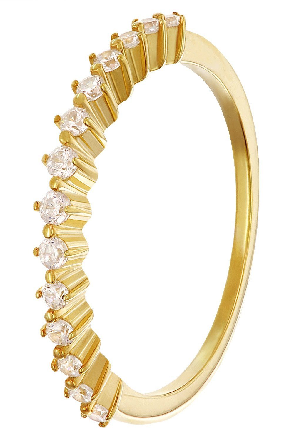 trendor Goldring DamenGold 333/8K mit Zirkonias günstig online kaufen