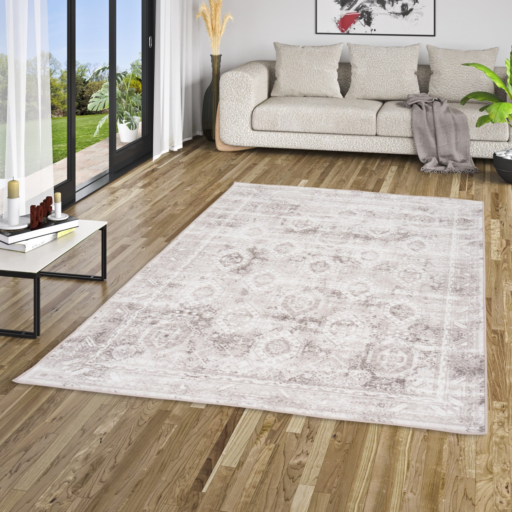 Pergamon Designteppich Designer Teppich Tawira Vintage, Rechteckig, Höhe: 1 günstig online kaufen