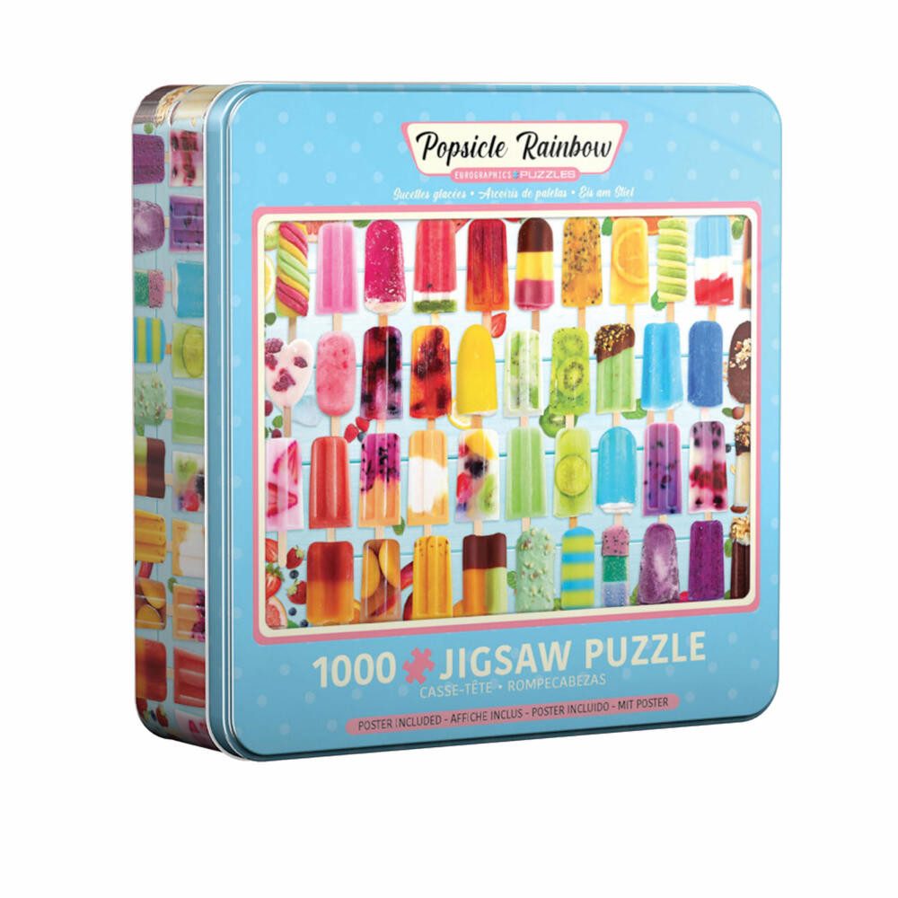 Puzzle Eis am Stiel in Puzzledose