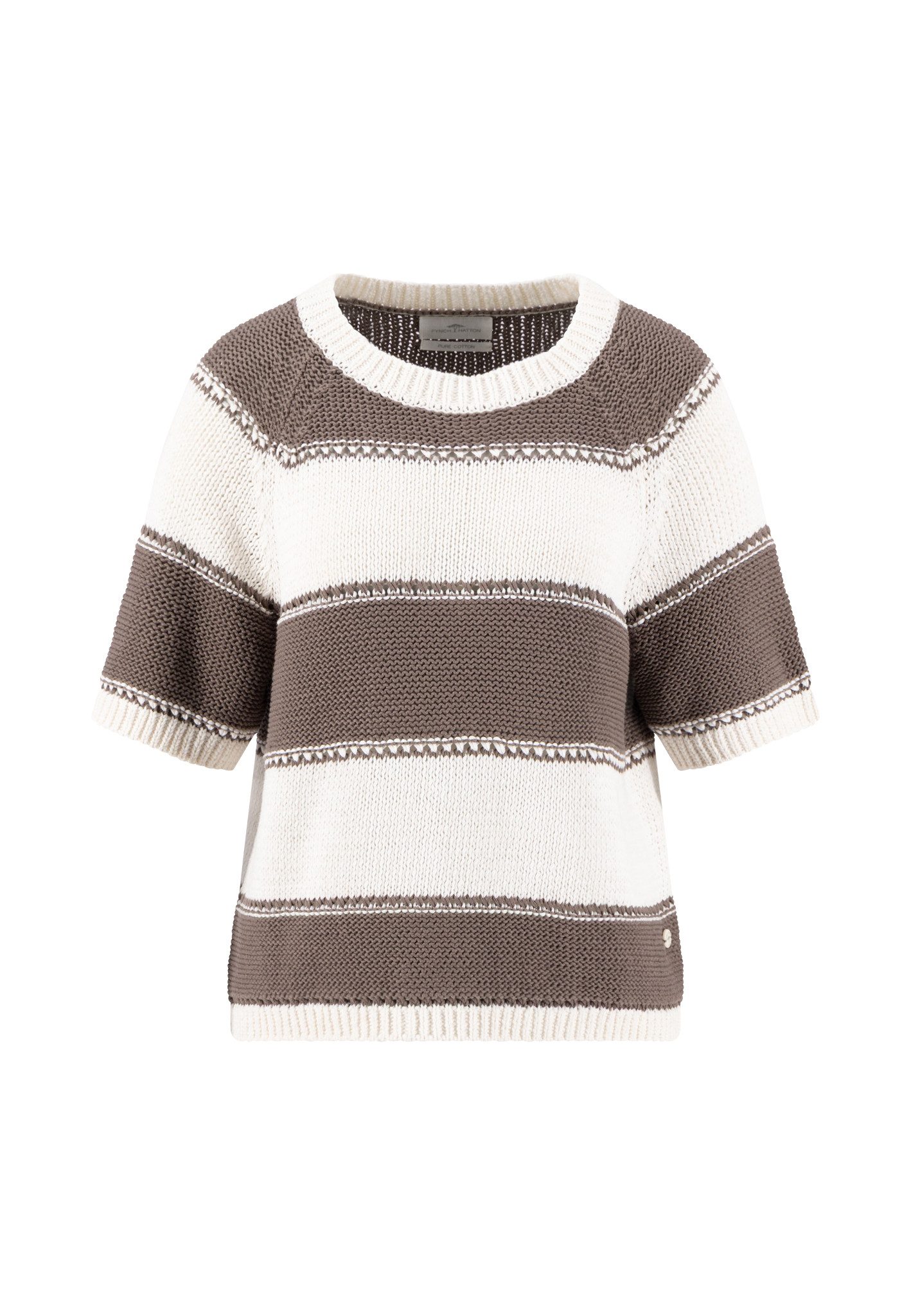 FYNCH-HATTON Kurzarmpullover