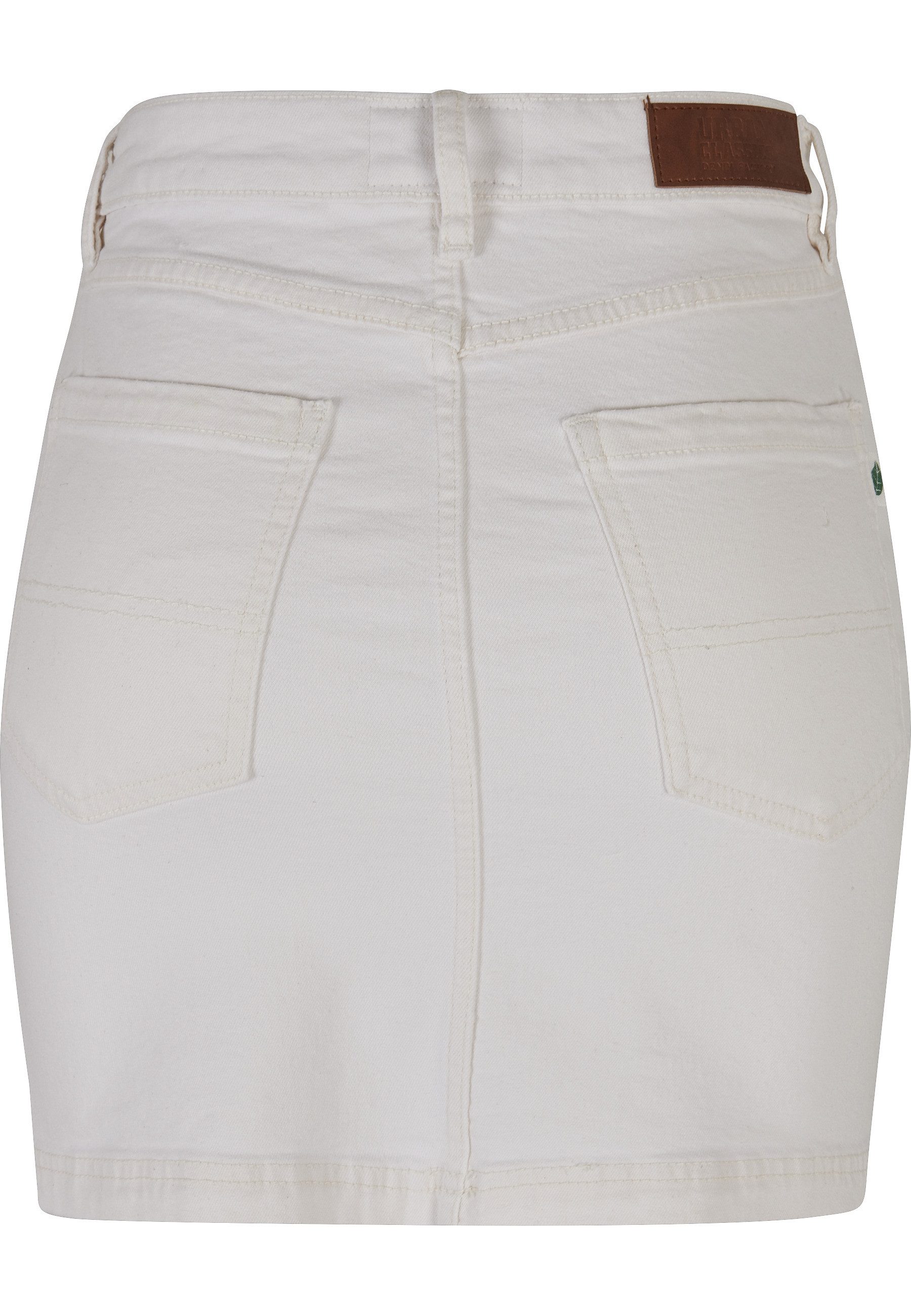 URBAN CLASSICS Jerseyrock Urban Classics Damen Ladies Organic Stretch Denim Mini Skirt (1-tlg)
