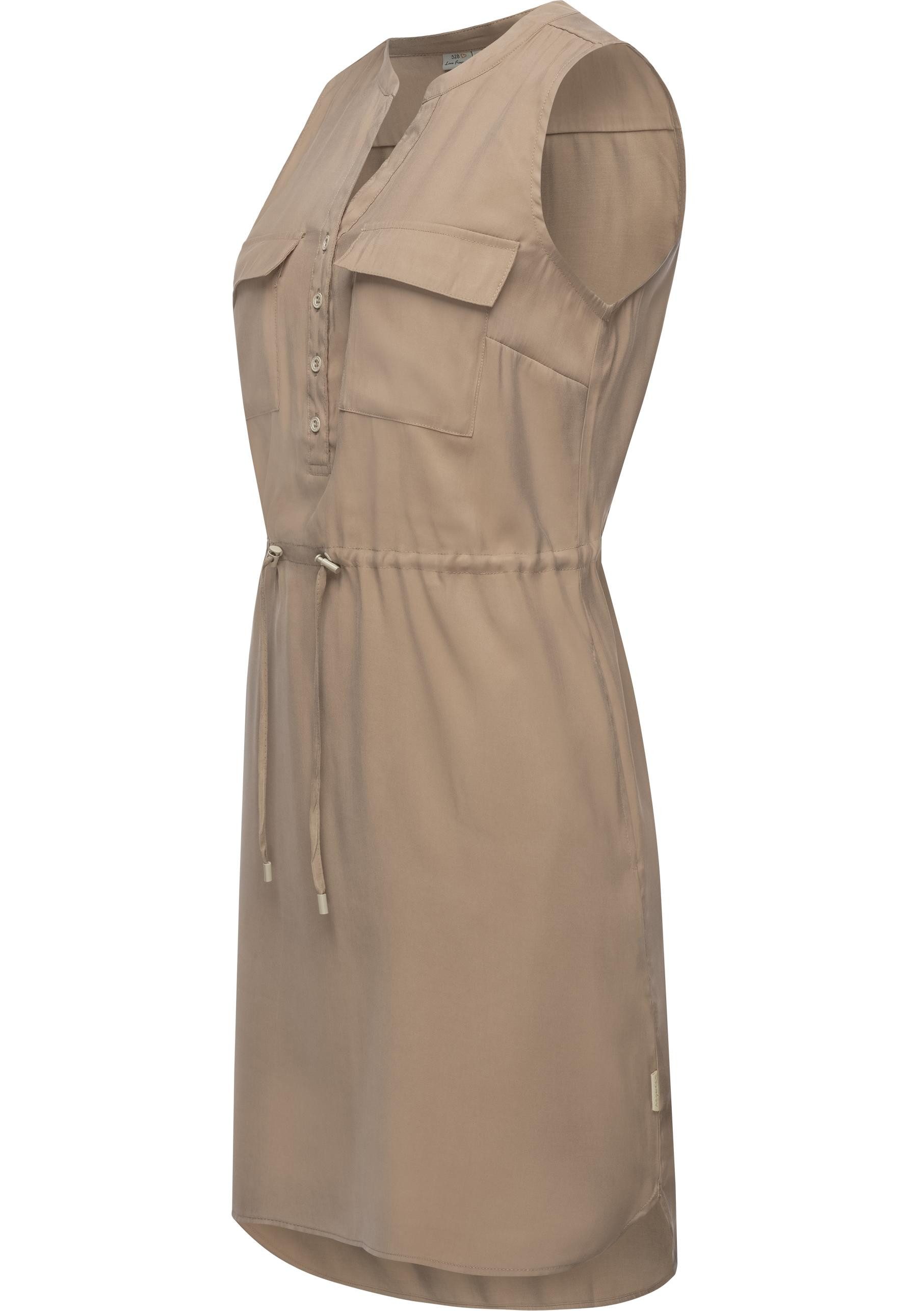 Ragwear Blusenkleid Roissin stylisches Sommerkleid mit Bindeband günstig online kaufen