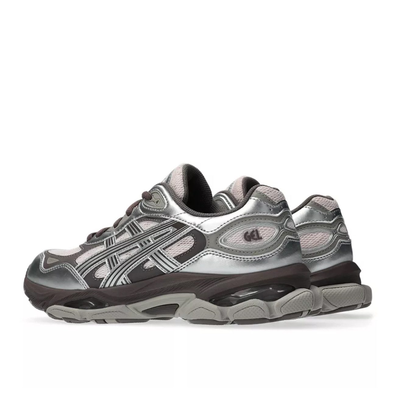 Asics Asics Gel-NYC Damen Pink Cloud Pure Silver Sneaker