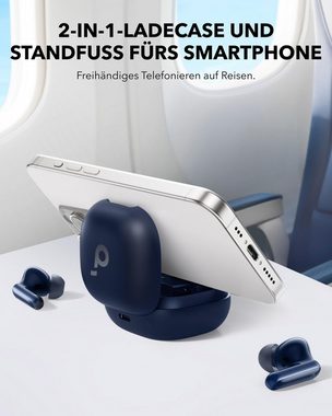 SoundCore mit Noise Cancelling, IPX5 In-Ear-Kopfhörer (Kraftvolle Klänge: 11mm-Verbundtreiber und BassUp-Technologie liefern intensiven Sound mit Echtzeit-Bassverstärkung., Höchste Klangqualität und Vielseitigkeit Kristallklare Kommunikation)