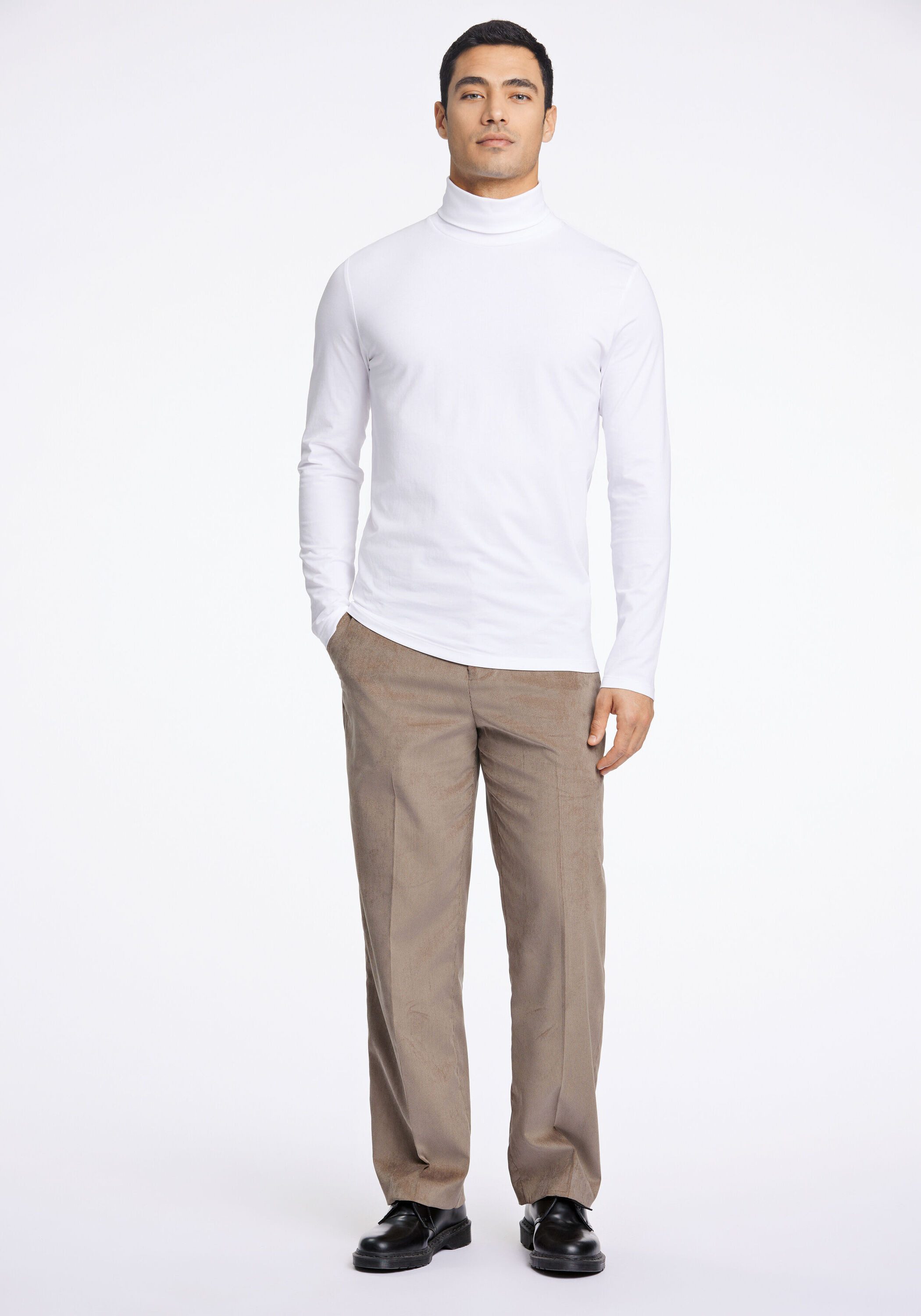 LINDBERGH Rollkragenpullover Rollkragenpulli Slim Fit