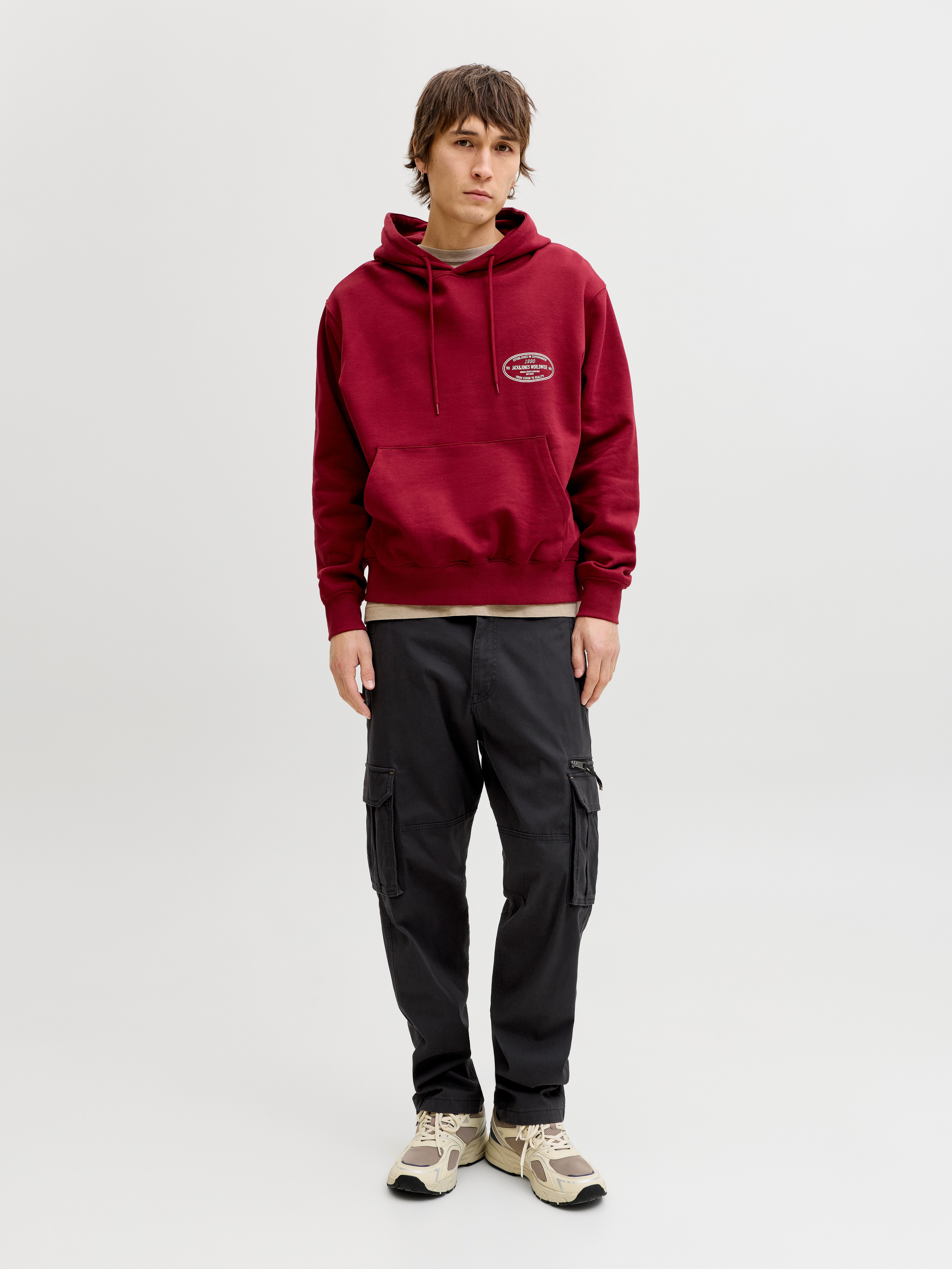 Jack & Jones Cargohose JPSTKANE DOVER ZIP CARGO SN mit Seitentaschen günstig online kaufen