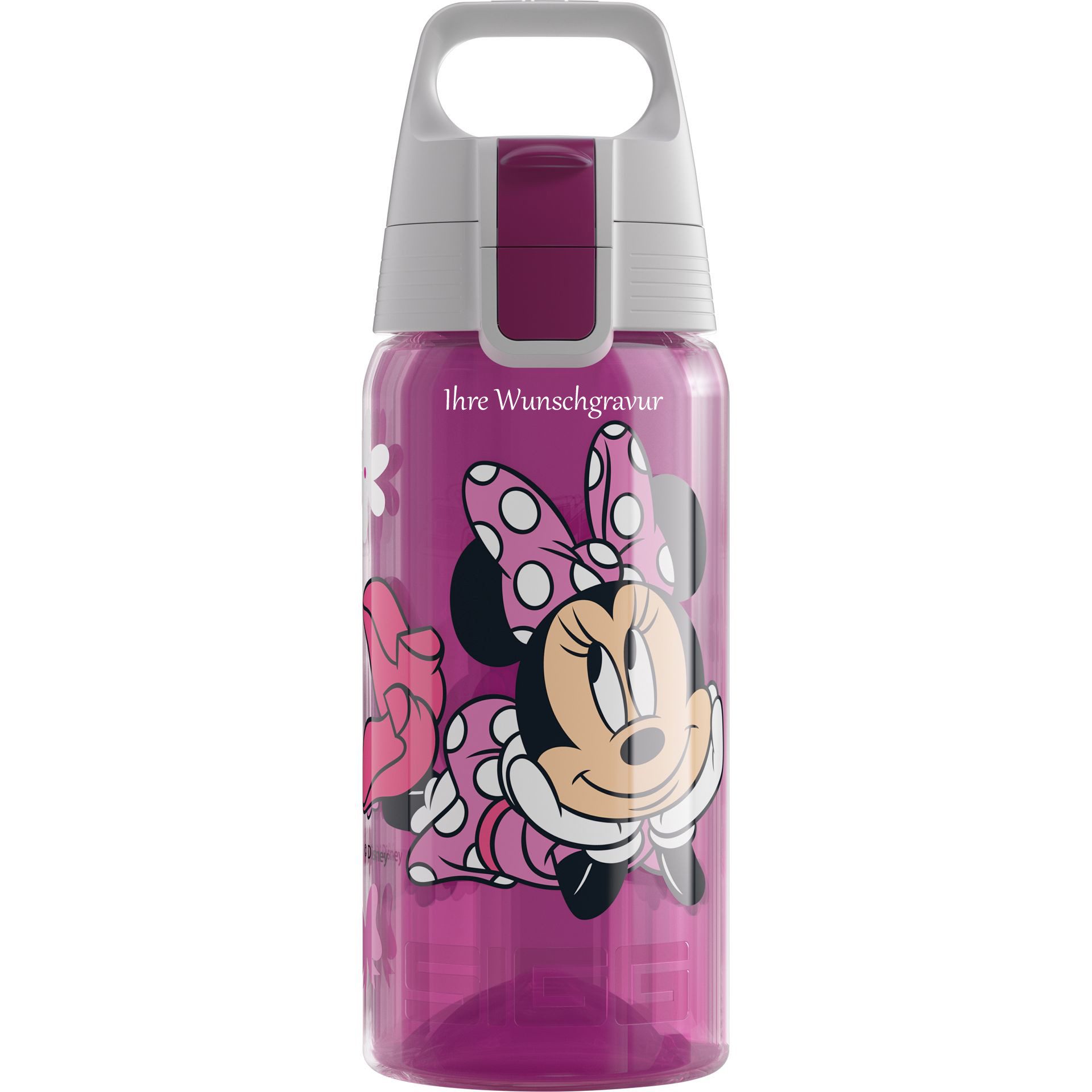 Sigg Trinkflasche 'Viva Kids One' - Junior Minnie, mit persönlicher Namensgravur, 'Viva Kids One' - Junior Minnie, mit persönlicher Namensgravur
