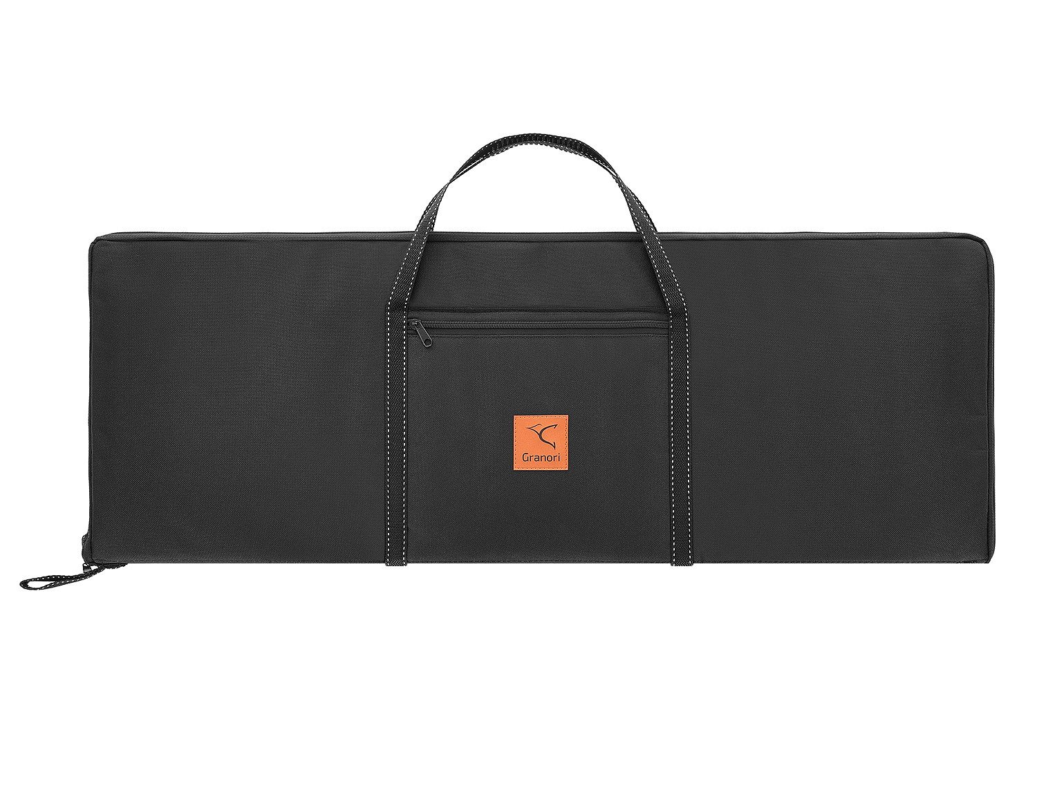 Granori Sporttasche Gewehrtasche / Gewehrfutteral bis 100 cm für Airsoft Gewehr Waffen, wasserabweisend, mit 2 Außentaschen und verstellbarem Schulterriemen