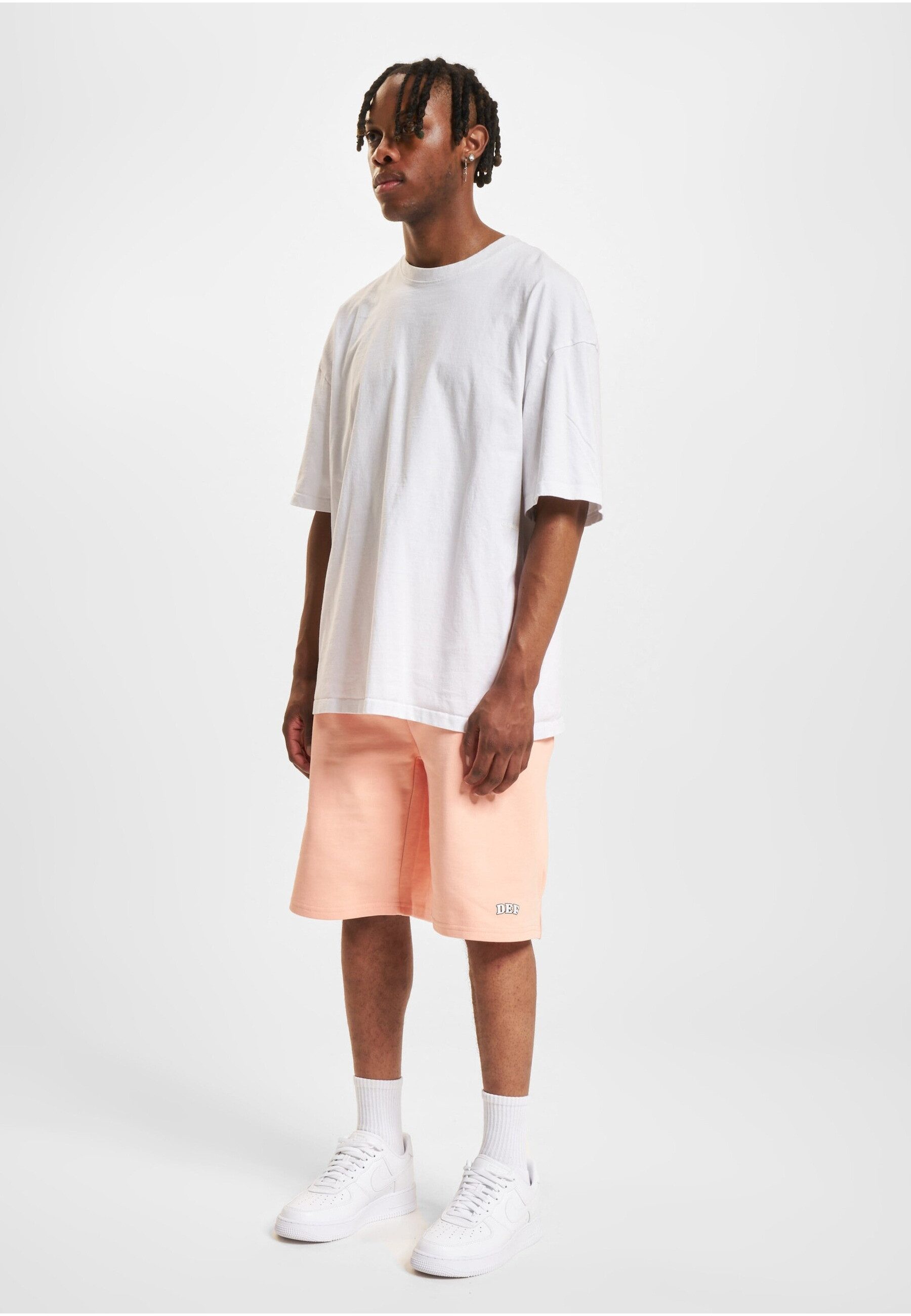 DEF Stoffhose DEF Herren DEF PLAIN Shorts (1-tlg)