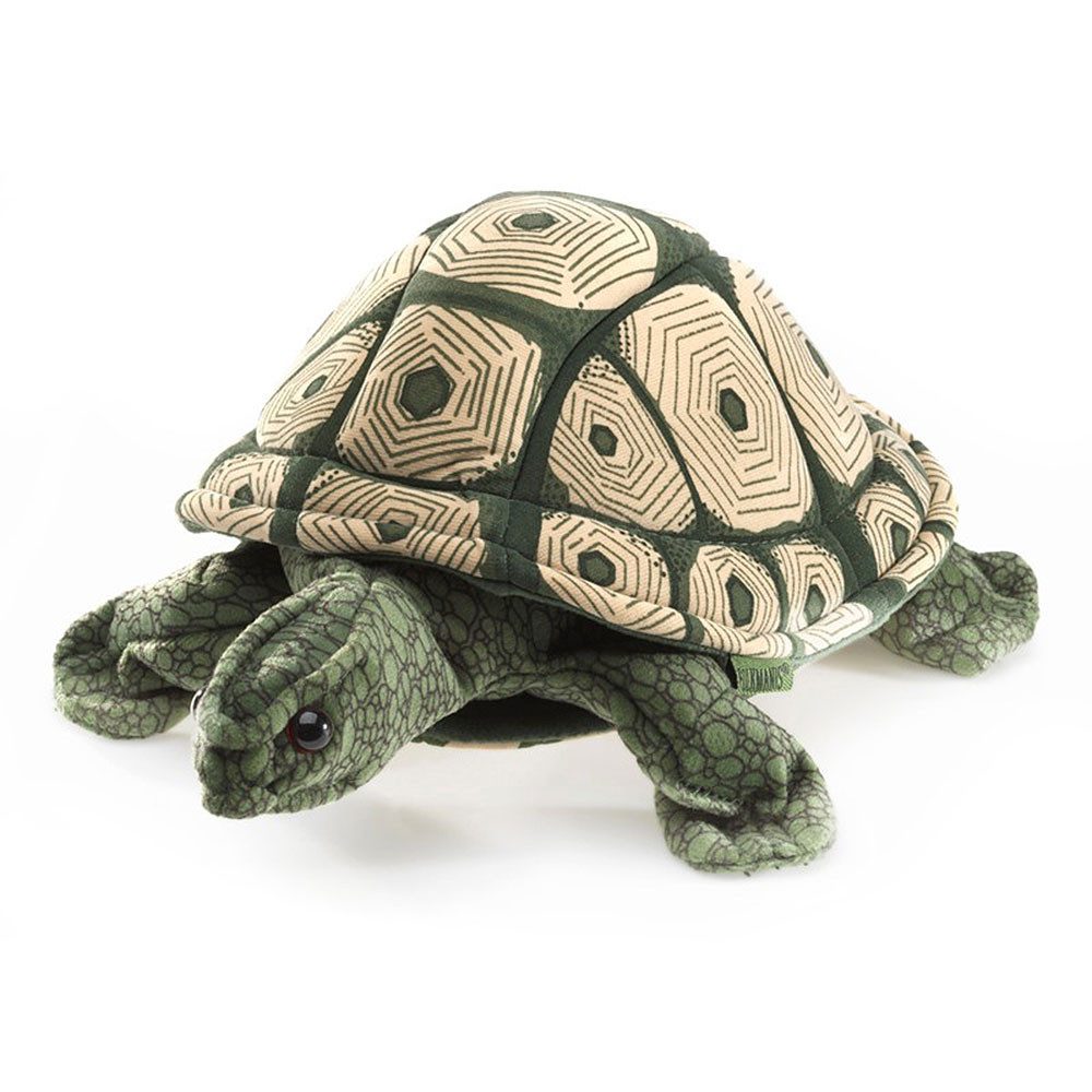 Folkmanis Handpuppen Handpuppe Folkmanis Handpuppe Landschildkröte 2181 (Packung)