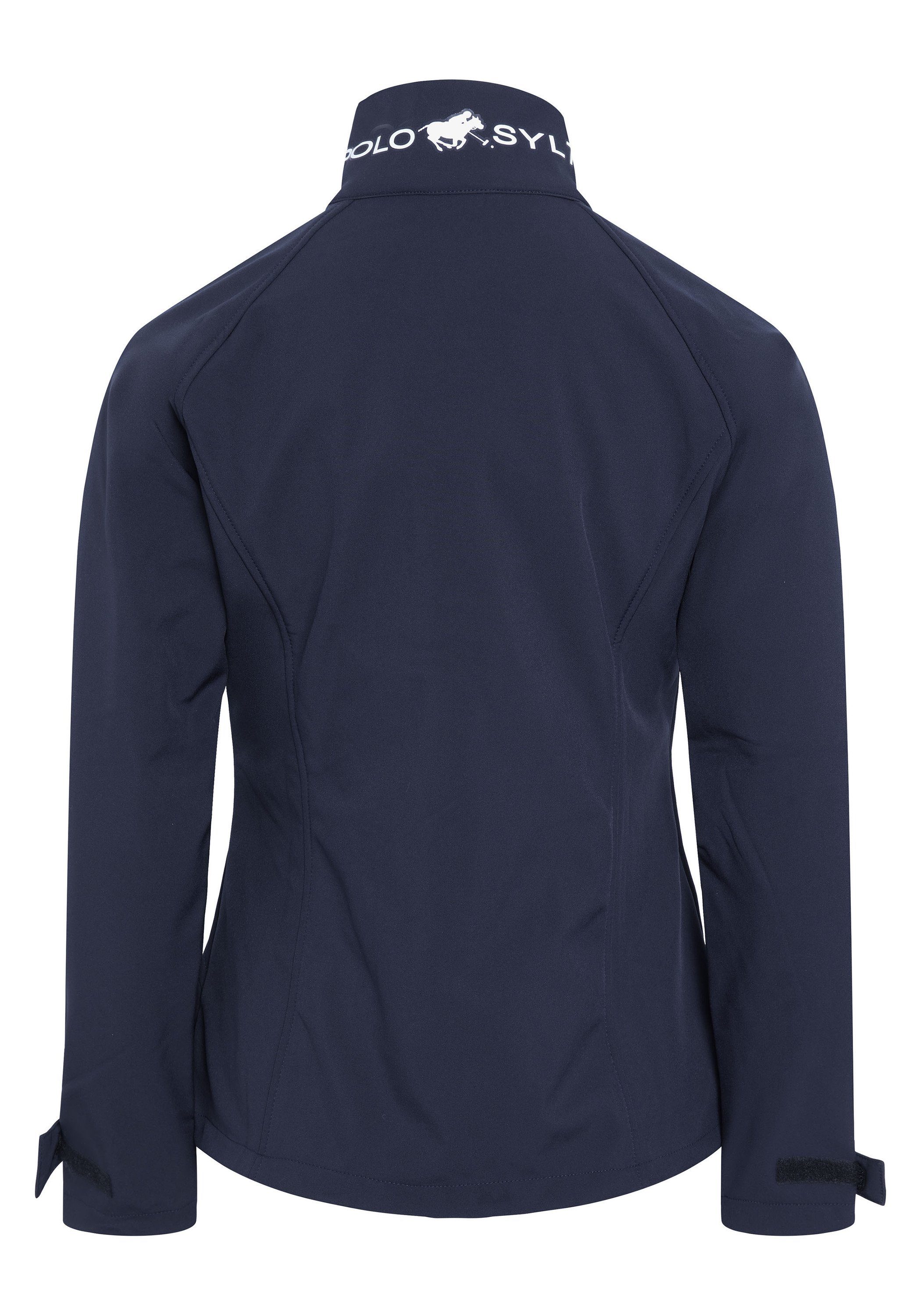 Polo Sylt hochschließendem Kragen Softshelljacke mit