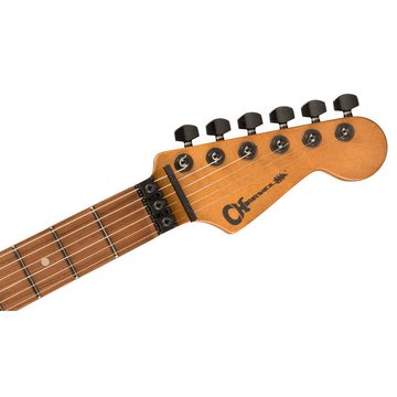 Charvel E-Gitarre, Pro-Mod San Dimas Style 1 HH FR PF Weathered Orange - Electric Guitar, E-Gitarren, ST-Modelle, Pro-Mod Relic San Dimas Style 1 HH FR PF Weathered Orange -