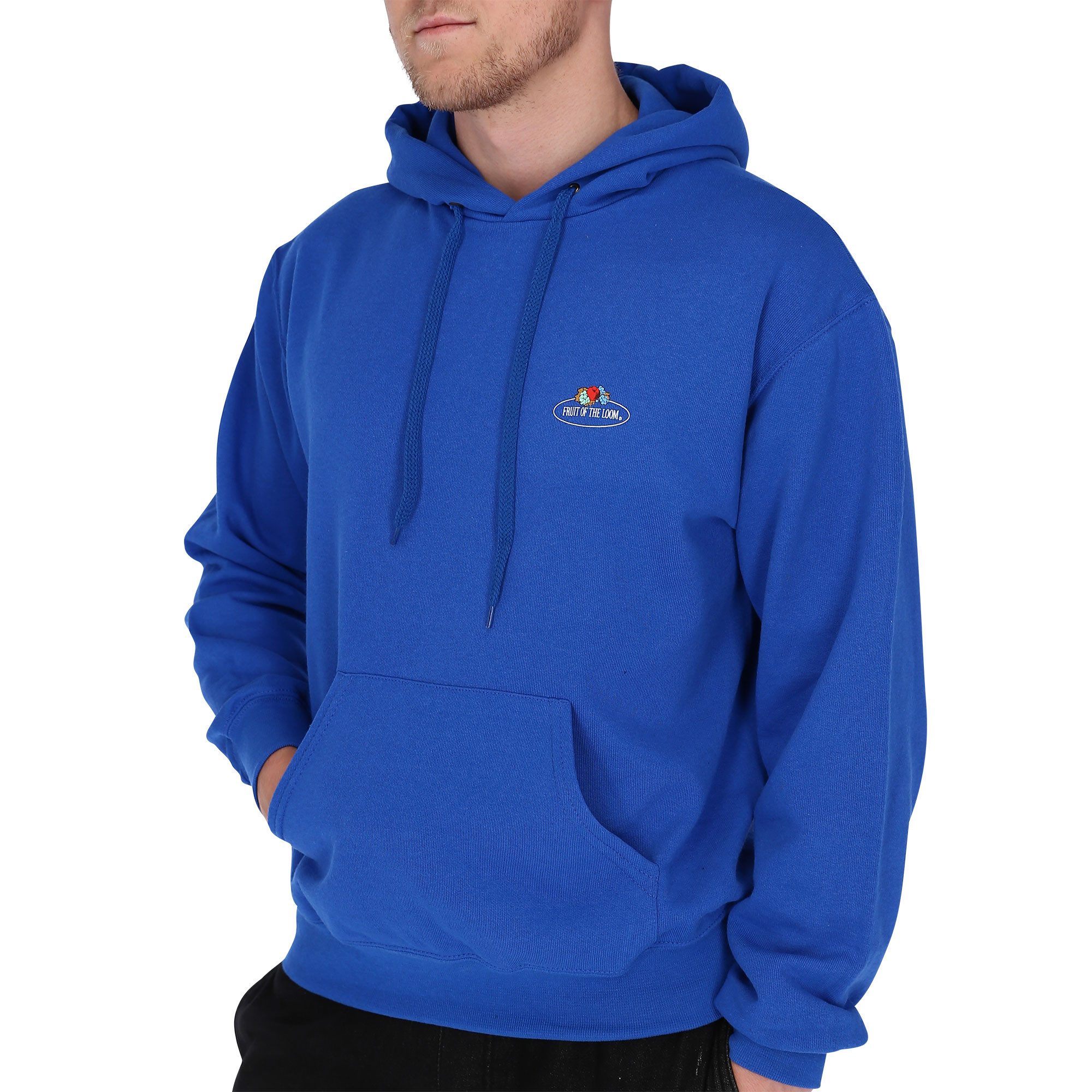 Fruit of the Loom Kapuzensweatshirt Damen Kapuzenpullover mit Vintage-Logo