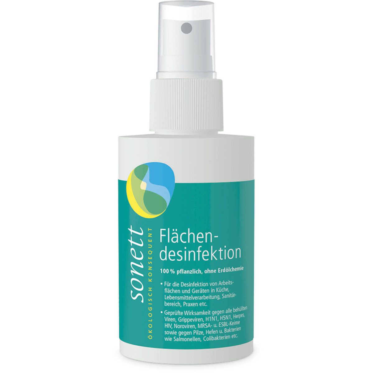 Sonett Flächendesinfektion 100 ml Oberflächen-Desinfektionsmittel
