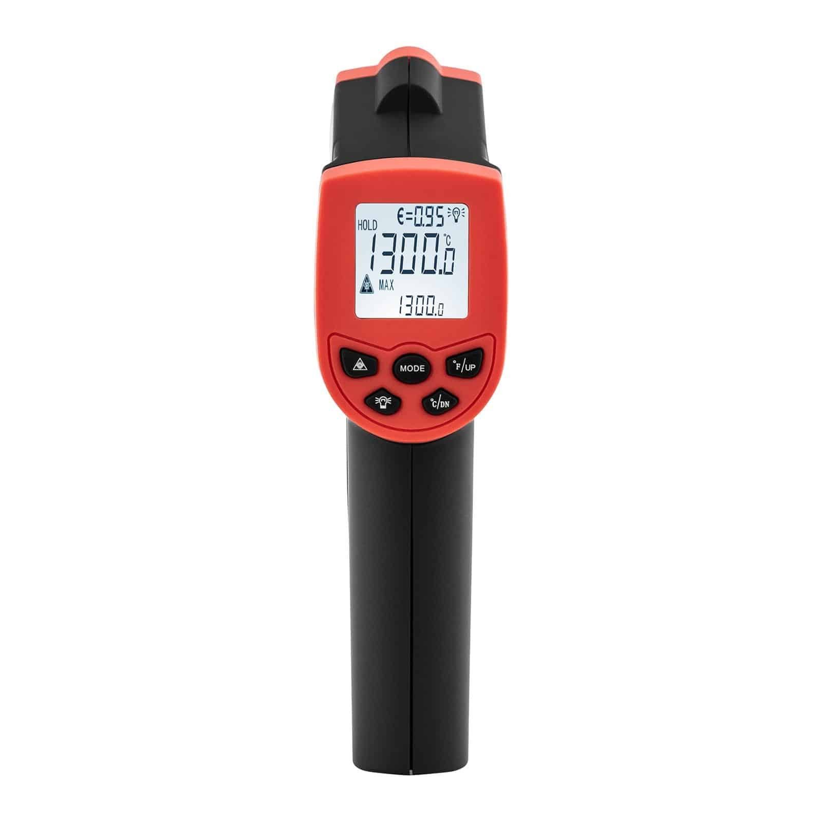 bis Thermometer Laser Infrarot-Thermometer Infrarot-Thermometer -50 Temperaturmessgerät Steinberg Systems