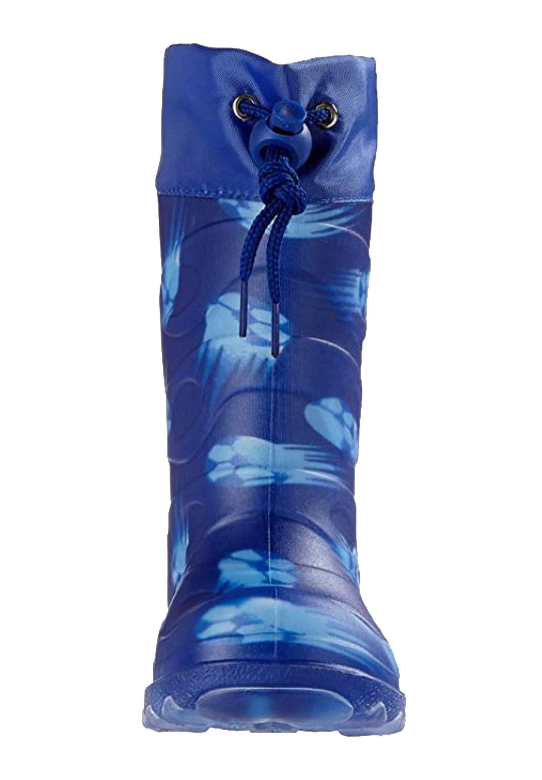 Beck Blinkender Regenstiefel Fussball mit Warmfutter Gummistiefel (mit Blinksohle für mehr Sicherheit im Dunkeln, für warme Füße bei Nässe und Kälte) wasserdich – Bild 4 von 5