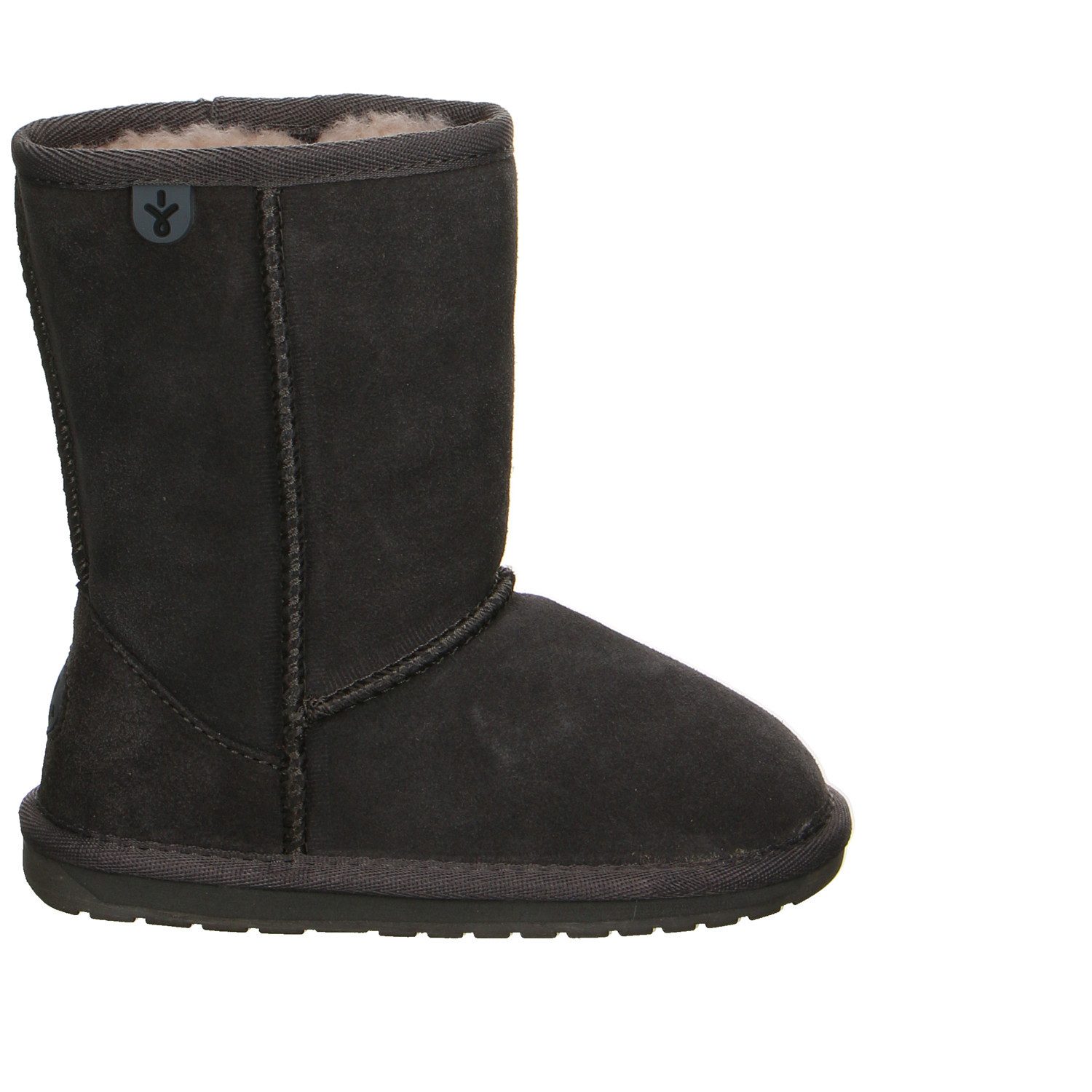 Emu Australia Emu Wallaby Lo Velour Schaftstiefel grau Stiefel