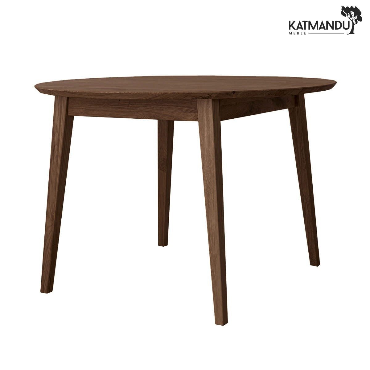 Katmandu Esstisch Orbetello Esstisch rund 110 cm Tabacco Eiche