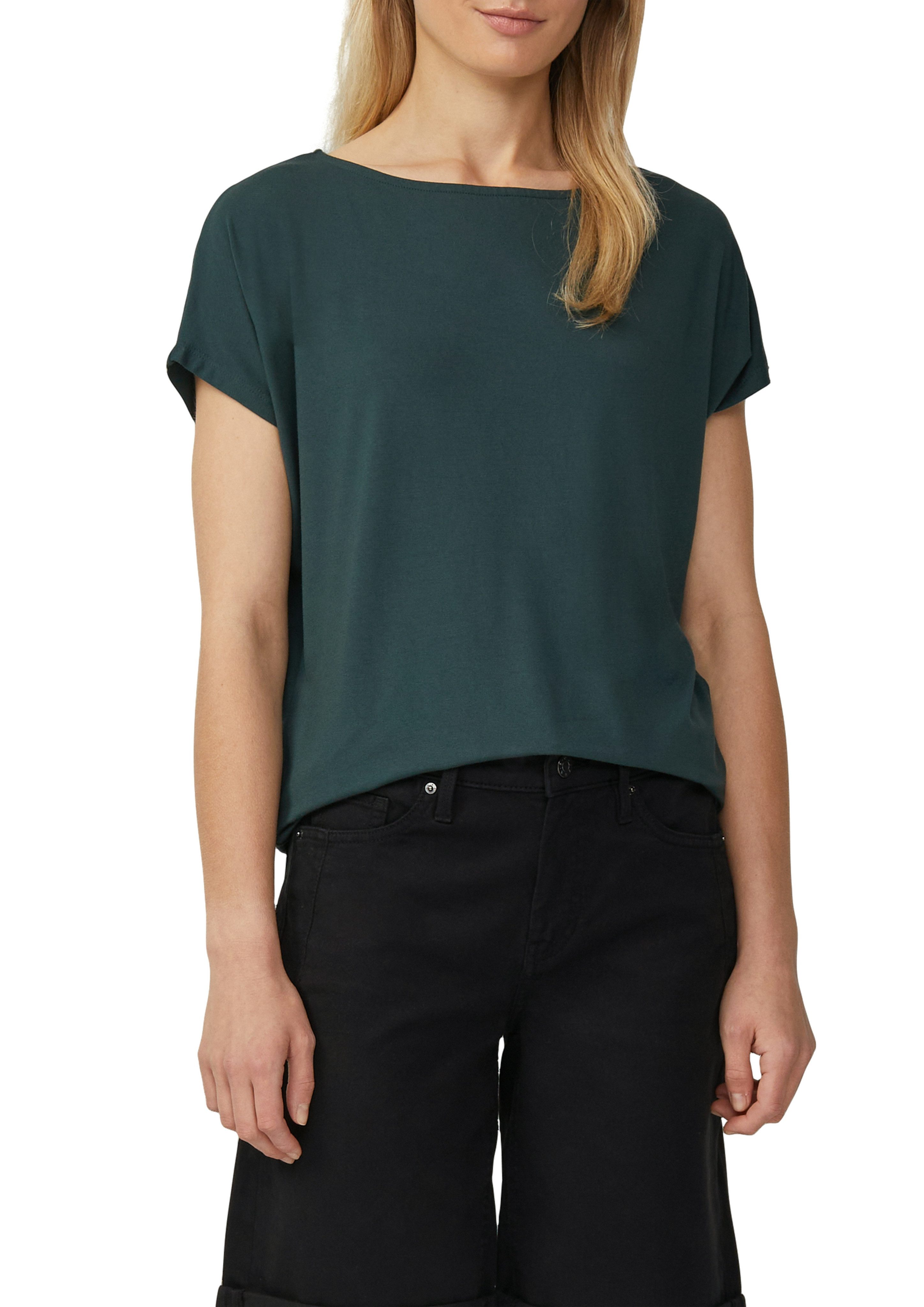s.Oliver T-Shirt mit Markenlabel günstig online kaufen