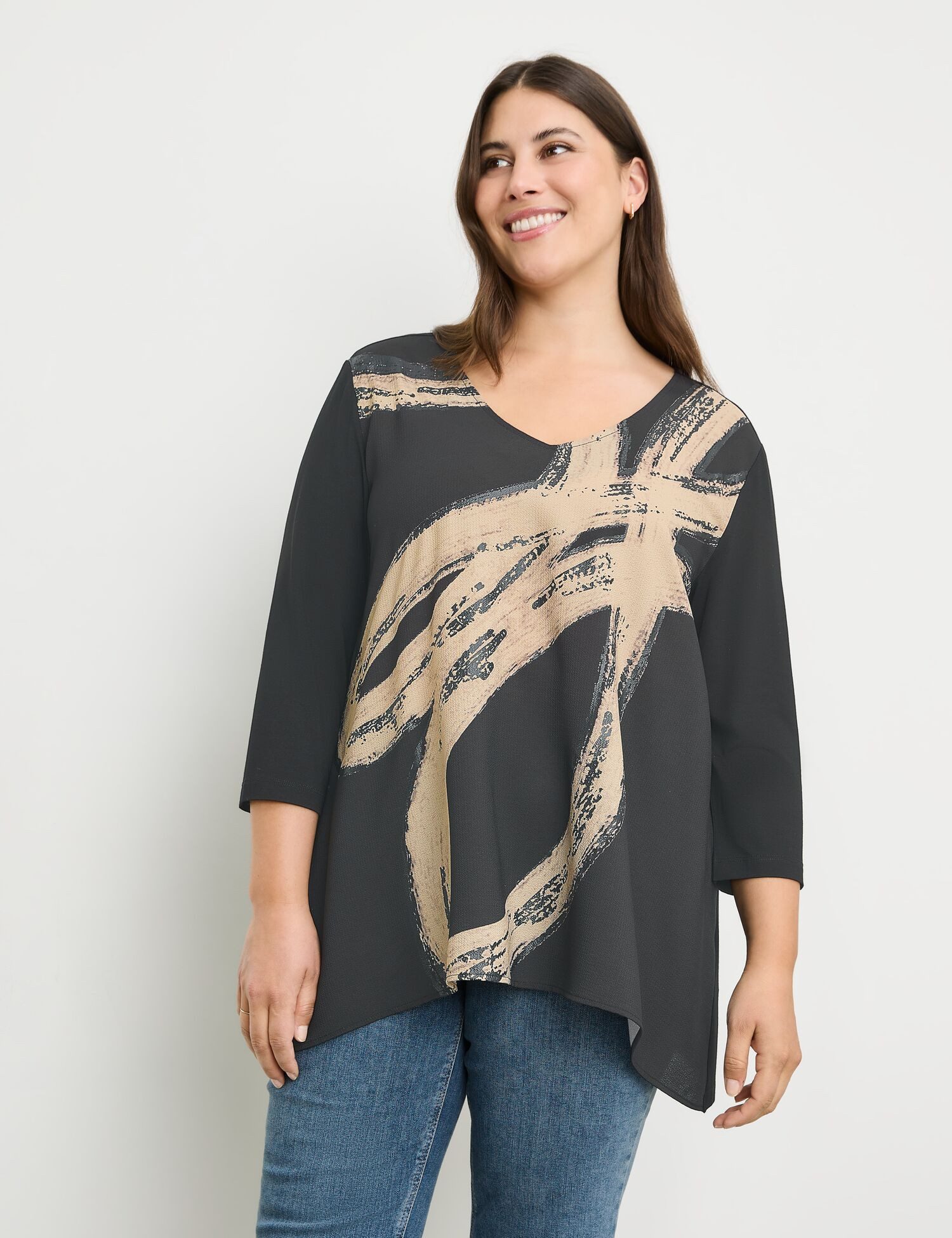 Samoon Klassische Bluse