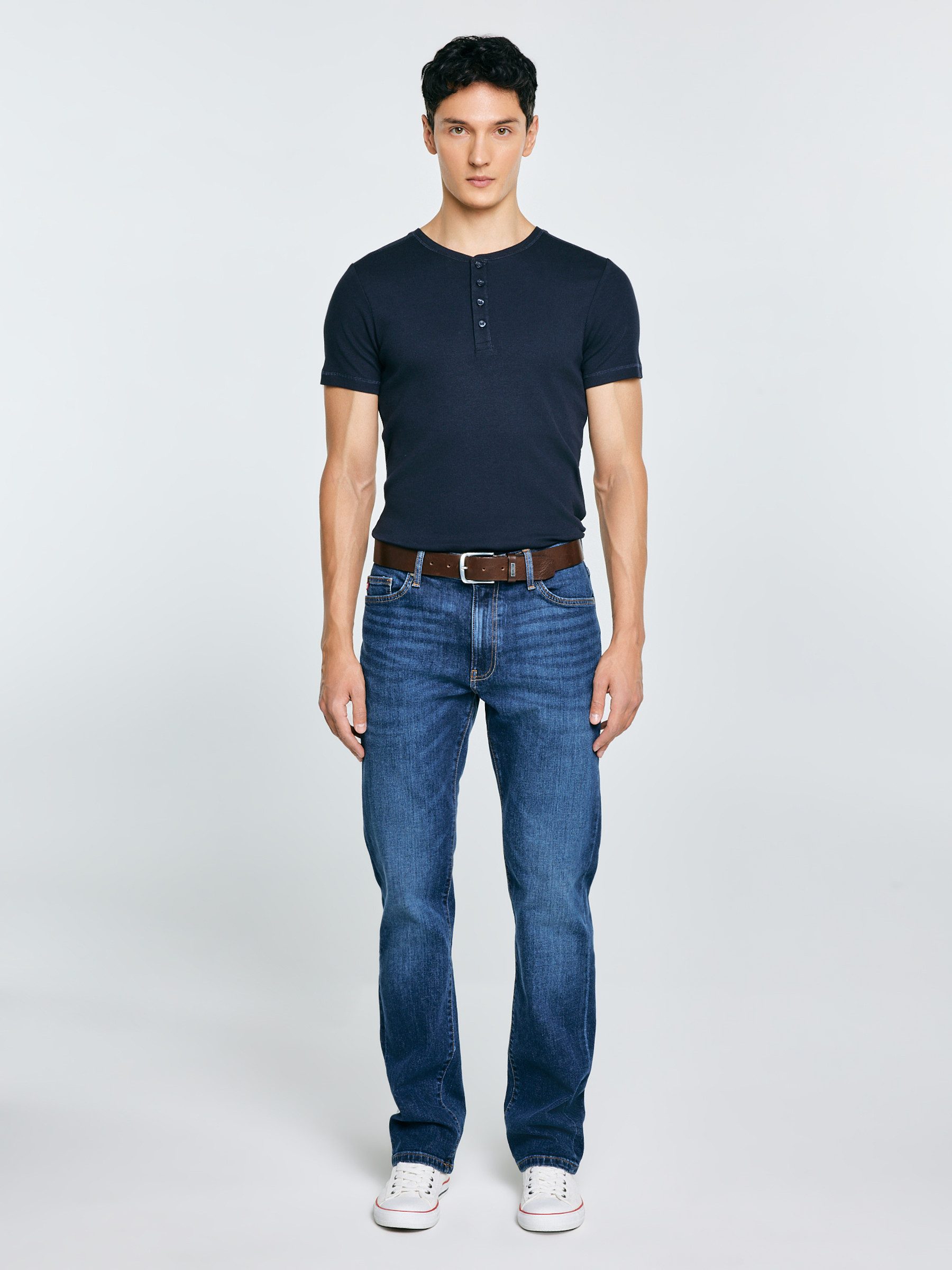 BIG STAR T-Shirt BASICAG marine