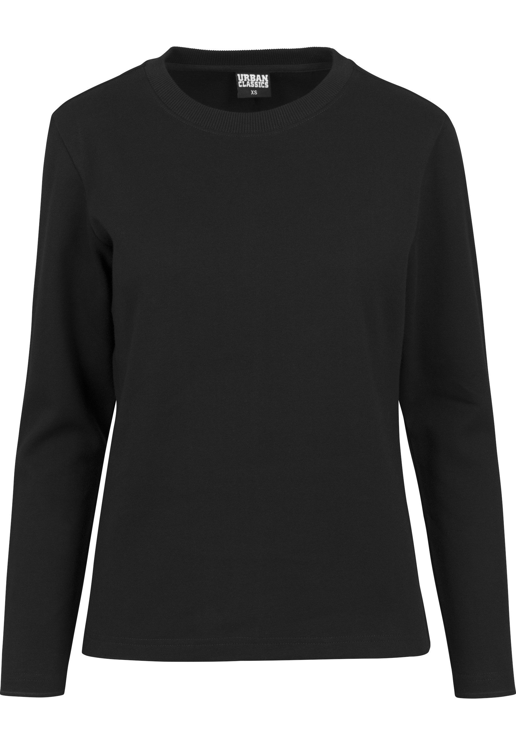 URBAN CLASSICS Sweatshirt Urban Classics Damen Ladies Athletic Interlock Crewneck (1-tlg)