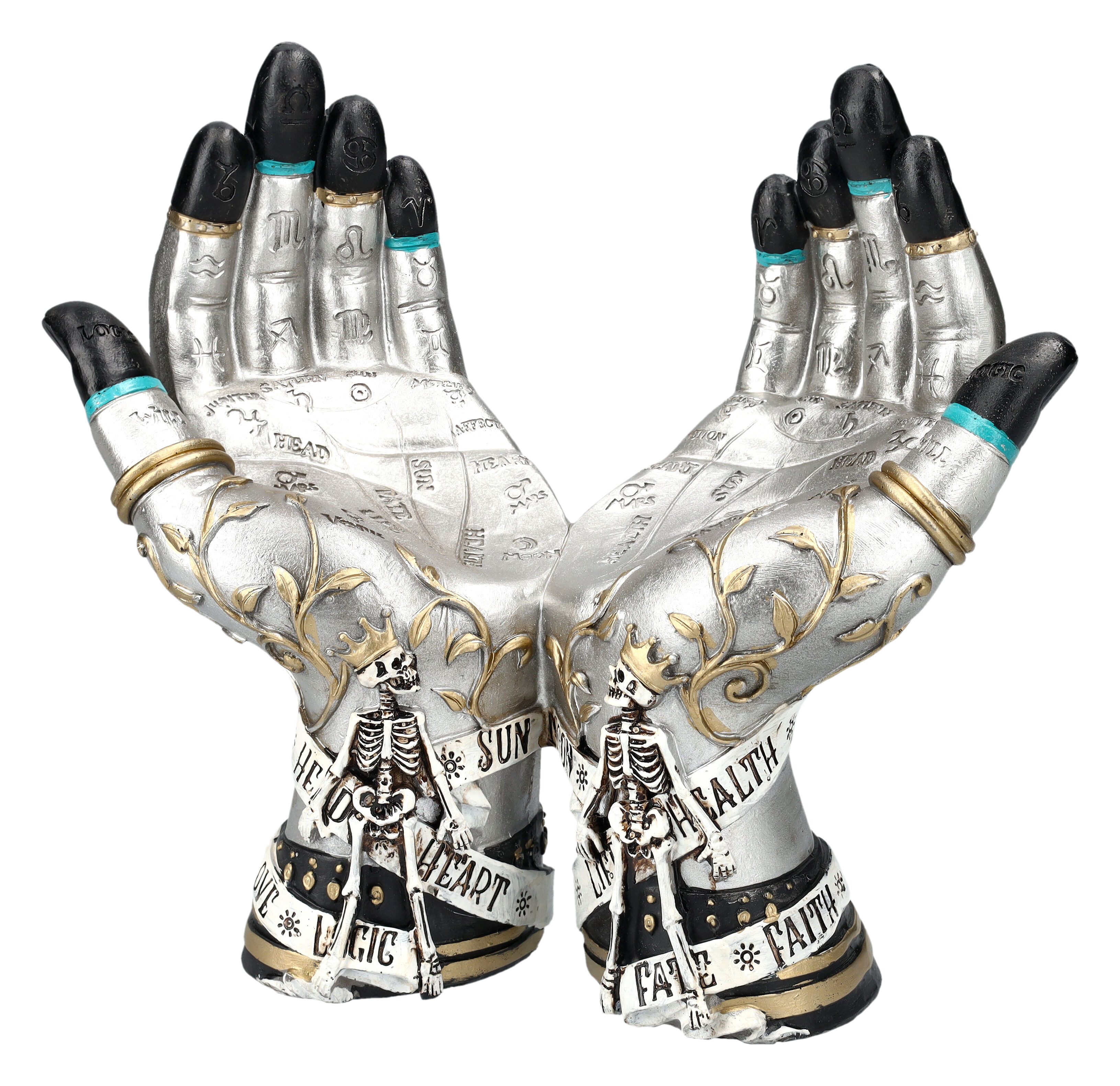 Figuren Shop GmbH Dekoobjekt Kristallkugelhalter - Hands of the Future - Nemesis Now - Magie