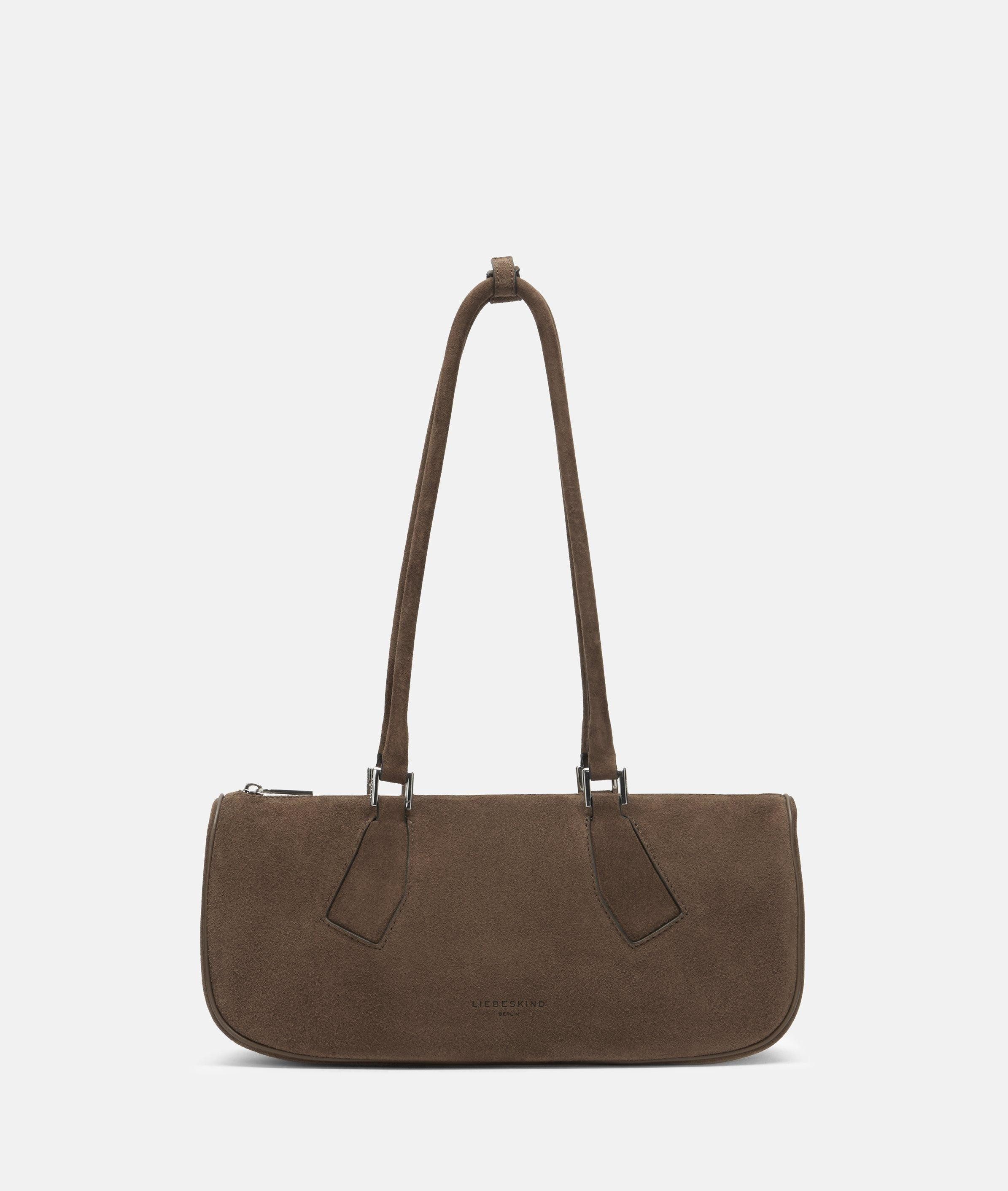Liebeskind Berlin Schultertasche Satchel, Geräumige Schultertasche aus weichem Leder
