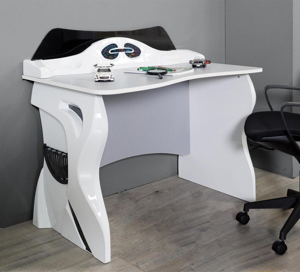 In Schreibtisch Kinderzimmer Designer Europe Moderner JVmoebel Jugendzimmer Made Schreibtisch Luxus Möbel (Bett),