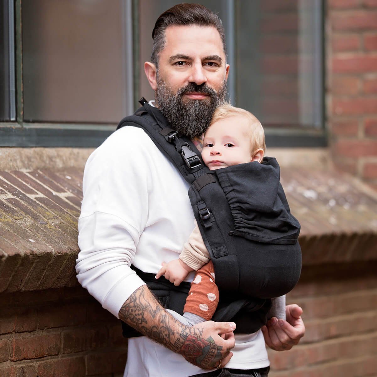 Hoppediz Babytrage Nabaca Basic-Set, die Modultrage für maximale Möglichkeiten