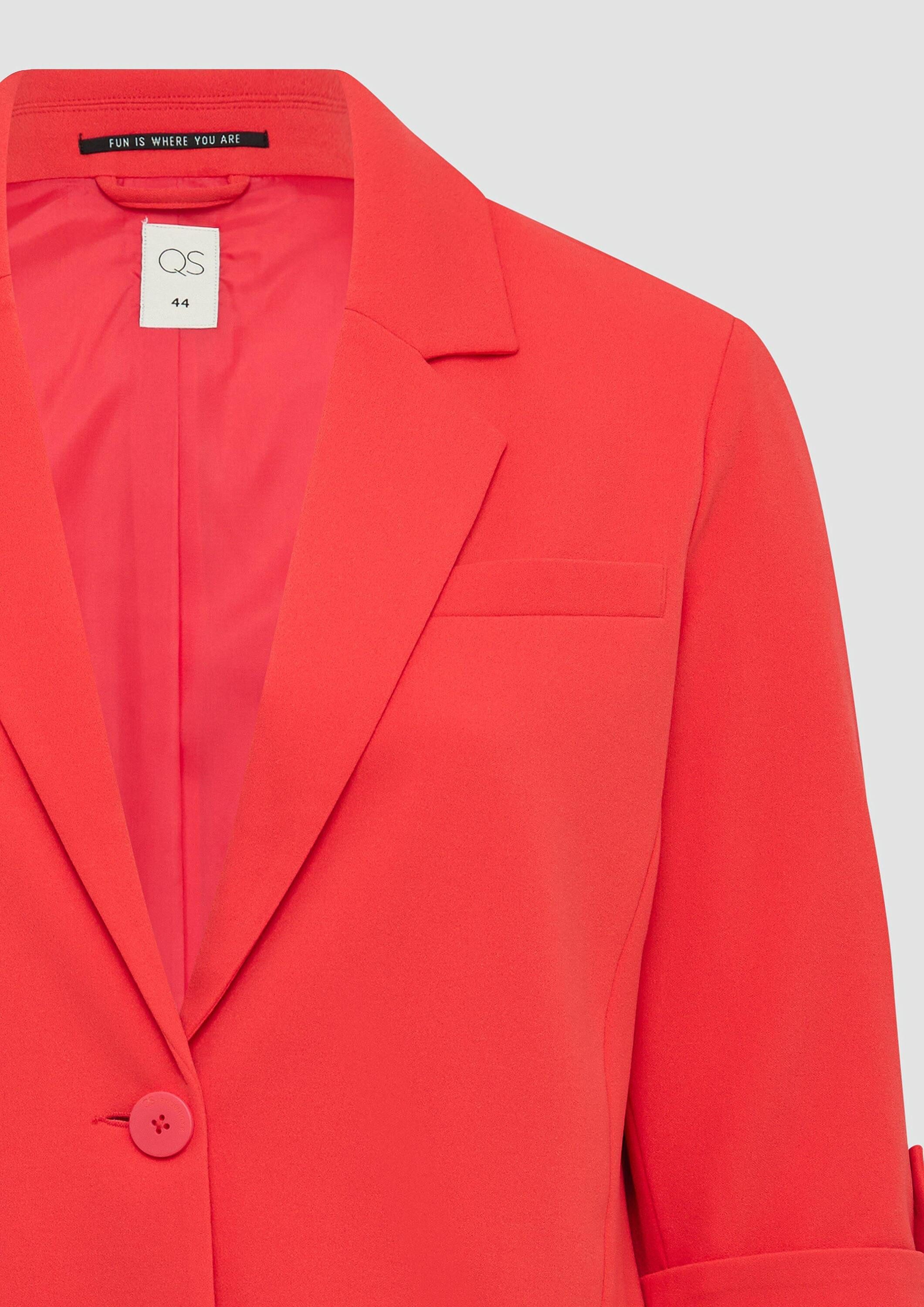 QS Jackenblazer Indoor-Blazer Blazer mit Reverskragen
