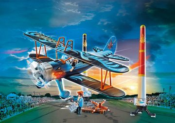 Playmobil® Konstruktions-Spielset Doppeldecker "Phönix" (70831), Air Stuntshow, (45 St), mit Soundeffekten; Made in Germany