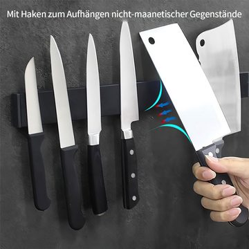 DOPWii Wand-Magnet Messerhalter 304 Edelstahl Magnetischer Messerhalter für Küche,Wandmontage,500mm