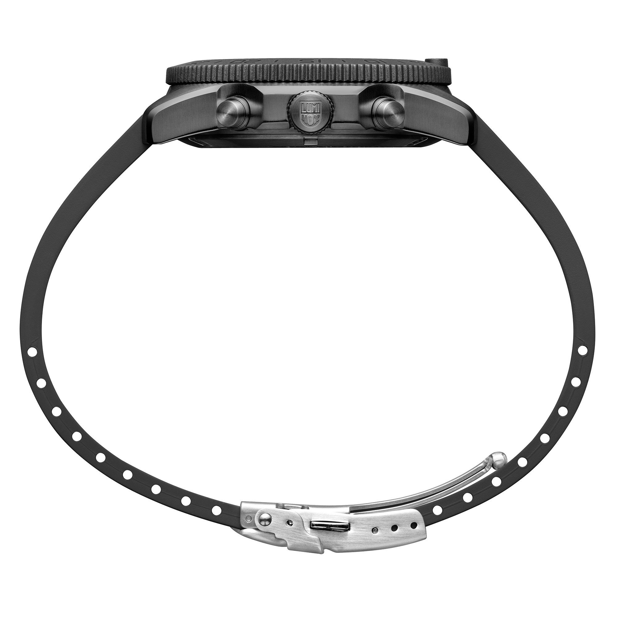 Luminox Taucheruhr XS.3141.BO.1.SET, Chrono Pacific Diver Schwarz mit 2 Bändern