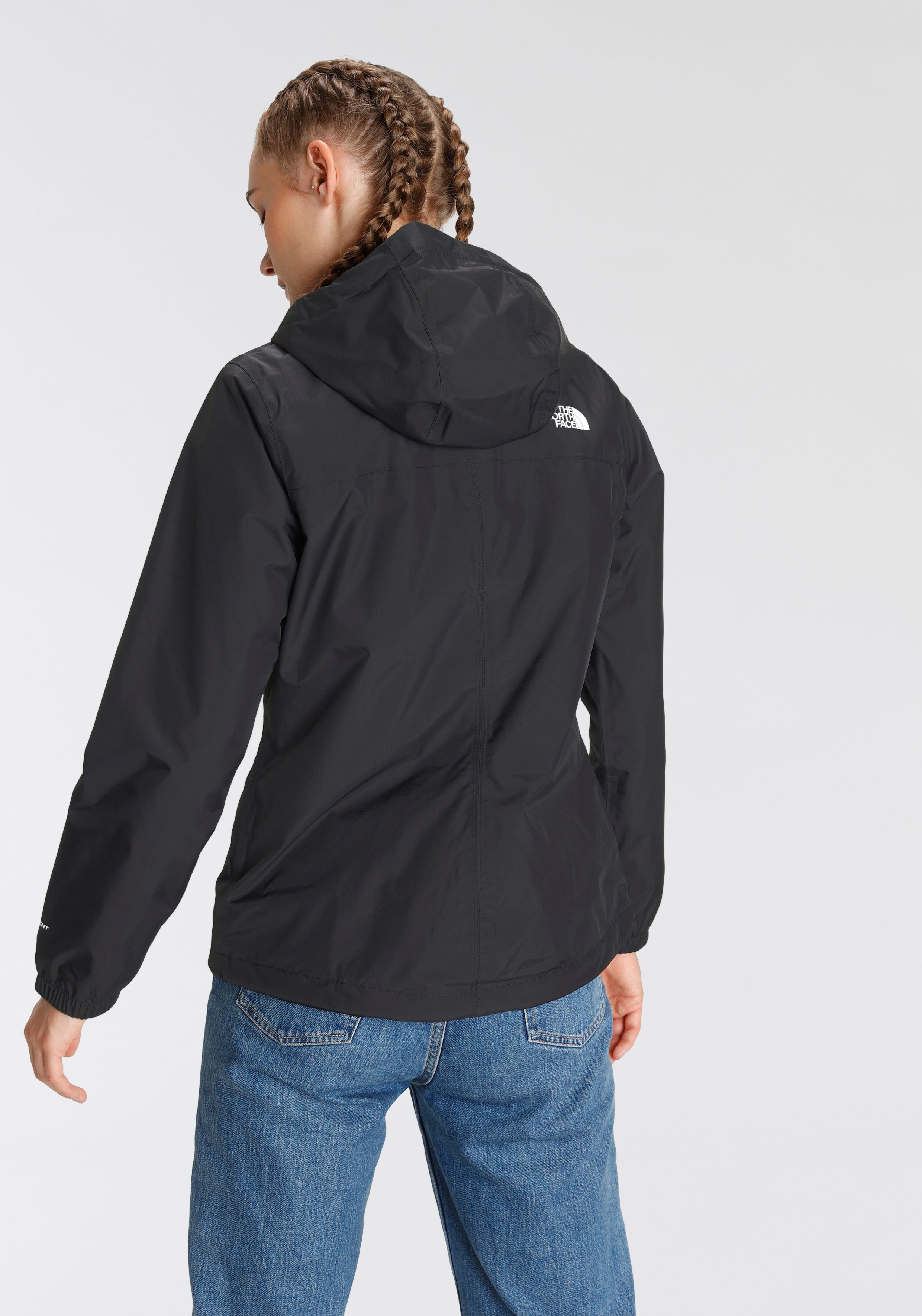 The North Face und Funktionsjacke wasserdicht ANTORA schwarz atmungsaktiv winddicht