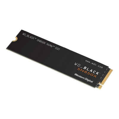Western Digital Black SN850X NVMe SSD Fesstplatte Speicher interne Gaming-SSD (2 TB) M.2" 7300 MB/S Lesegeschwindigkeit, 6600 MB/S Schreibgeschwindigkeit