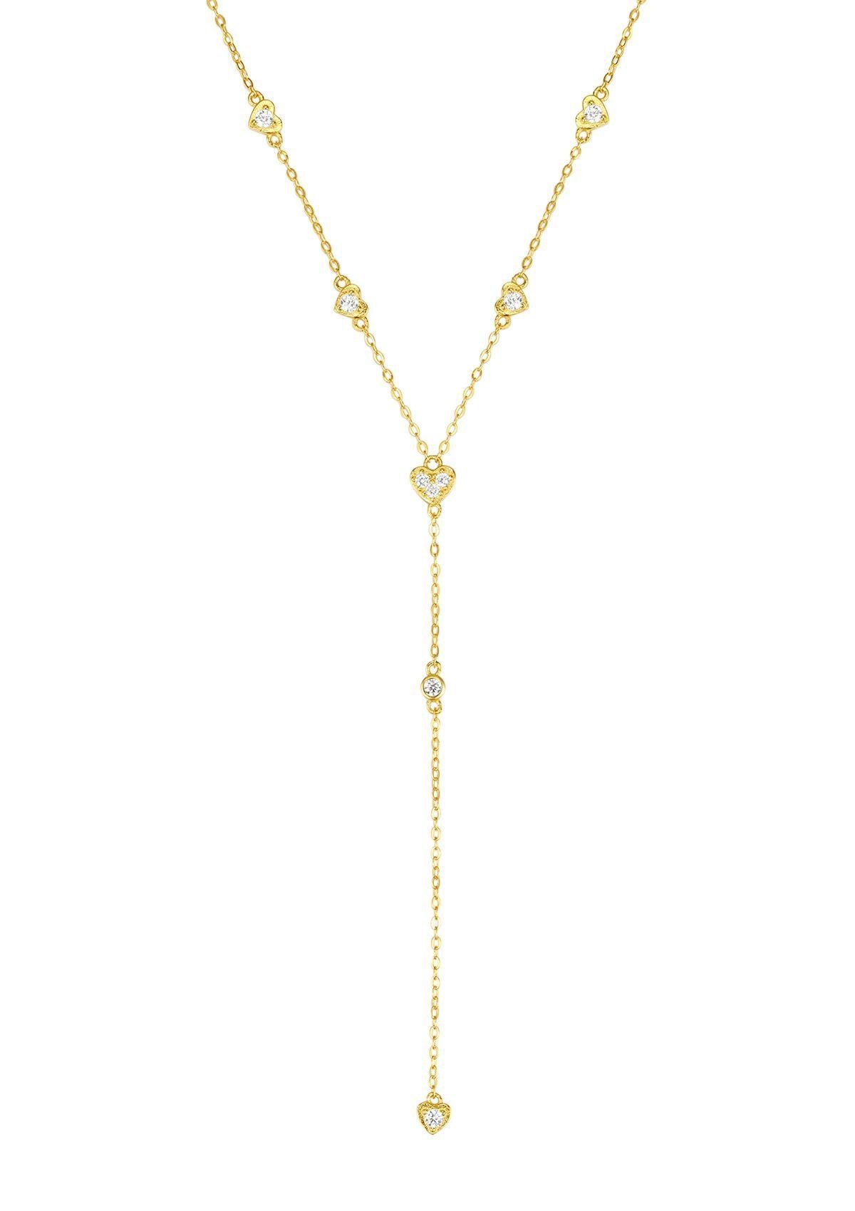 Hey Happiness Y-Kette Herzkette Silber 925 günstig online kaufen