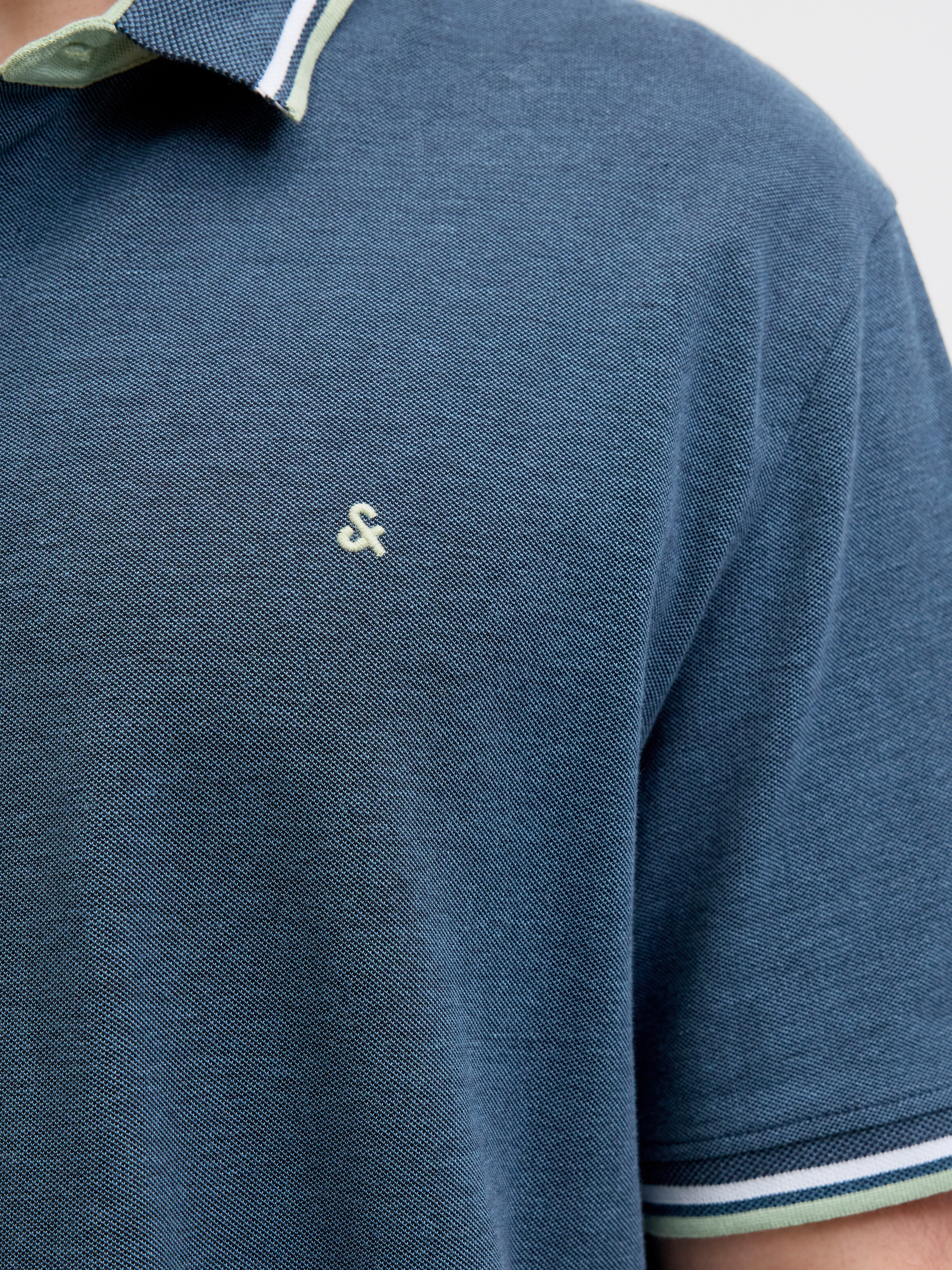 Jack & Jones PlusSize Poloshirt JJEPAULOS POLO SS NOOS PLS Baumwolle, regul günstig online kaufen