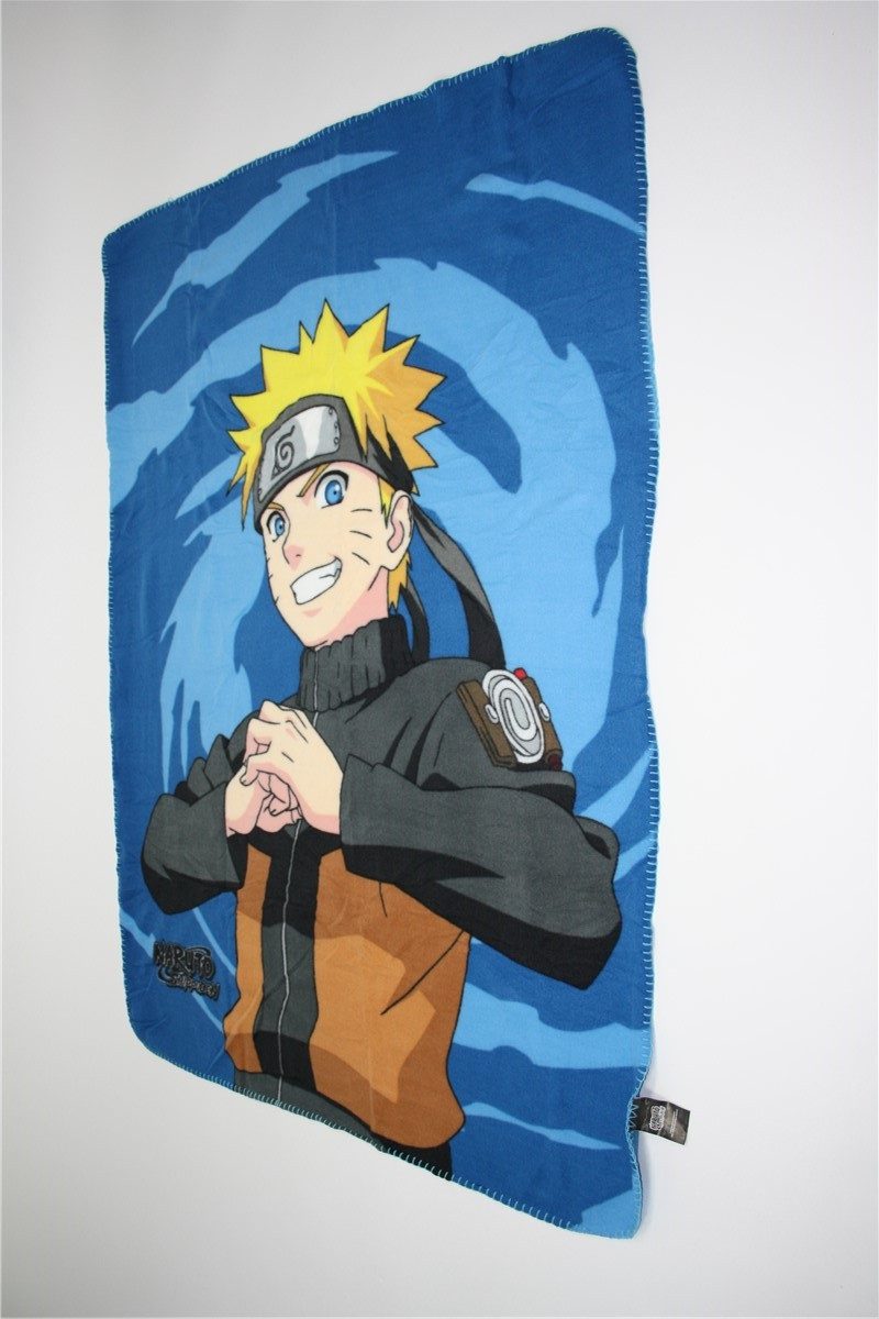 Wohndecke Naruto Polar Fleece Decke 100x140 cm Kuscheldecke Anime Fans, Aym günstig online kaufen