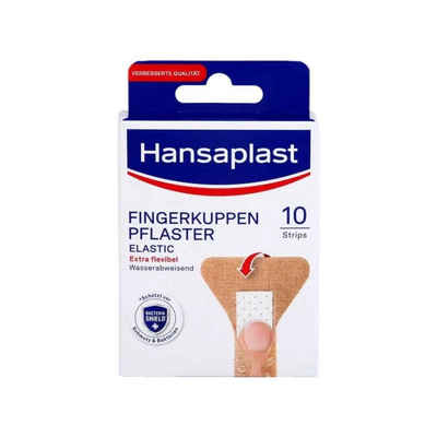 Hansaplast Wundpflaster Hansaplast Elastic Fingerkuppenpflaster, 5,0 cm x 4,4 cm, 50 Stück
