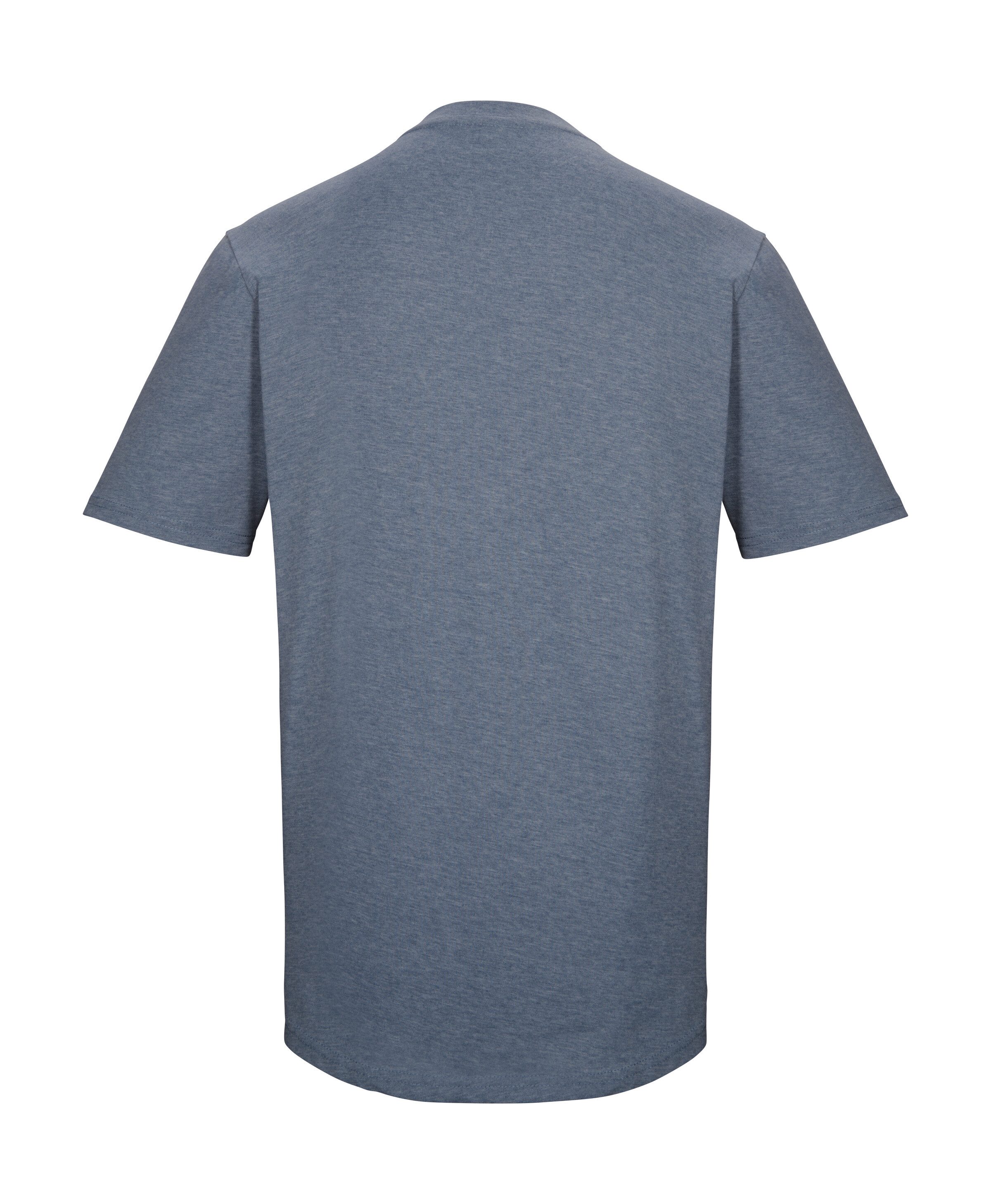 Killtec T-Shirt KOS 77 MN TSHRT Vielseitiges Herren T-Shirt in schlichter Melange-Optik