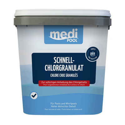 mediPOOL Poolpflege mediPool - Schnell-Chlor Granulat 5,0 kg