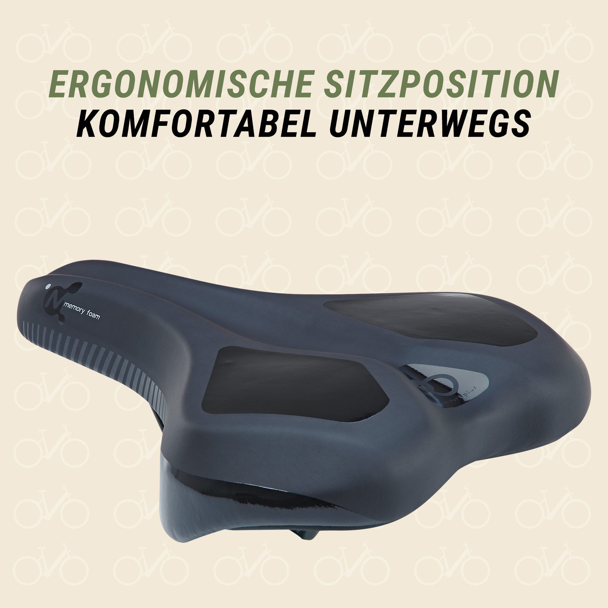 Prophete Fahrradsattel Citysattel