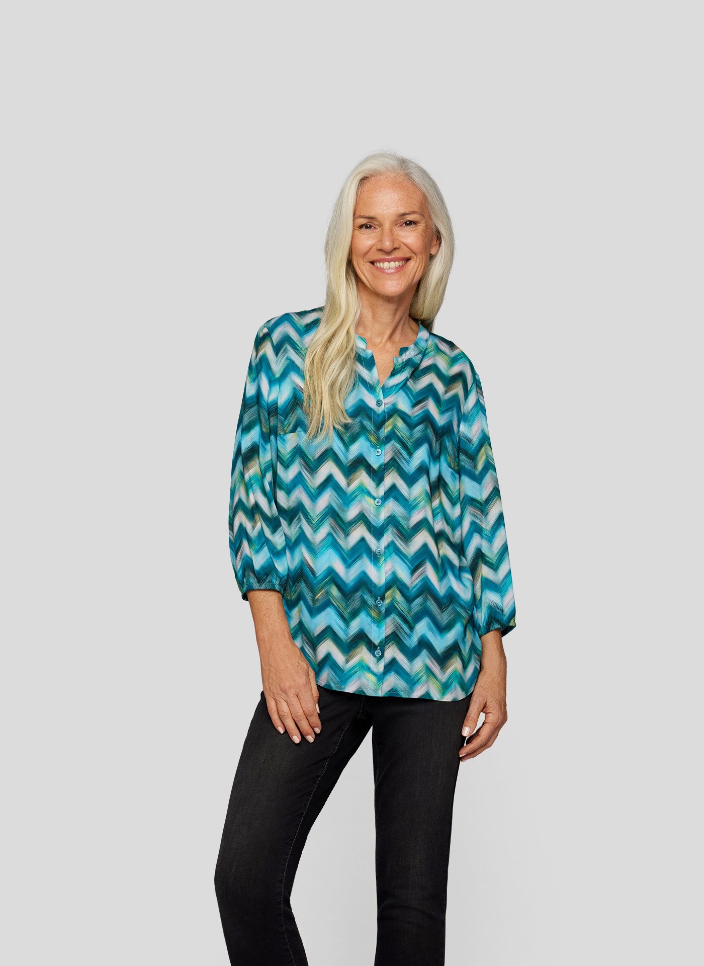 Klassische Bluse Bluse