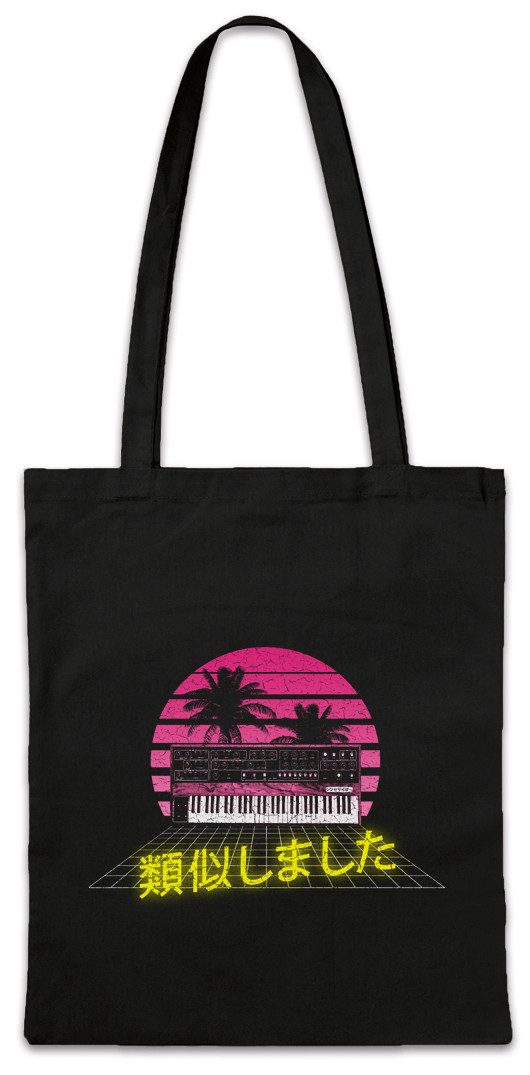 Beuteltasche Analog Synthesizer Stofftasche Electro Techno LFO Musik Music DJ MC