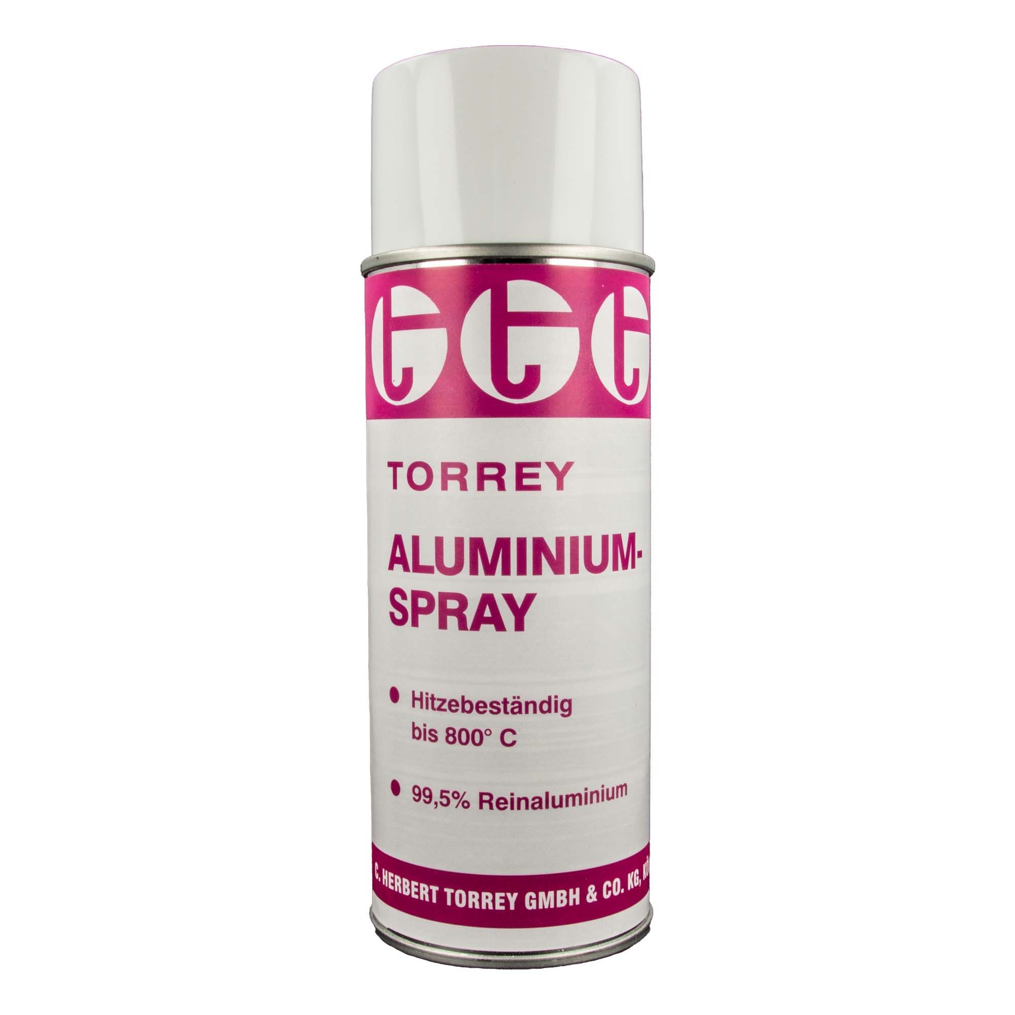 C. Herbert Torrey GmbH & Co. KG Lack Aluminium Lack Spray 99% rein - Sprühdose 400 ml, hitzebeständig