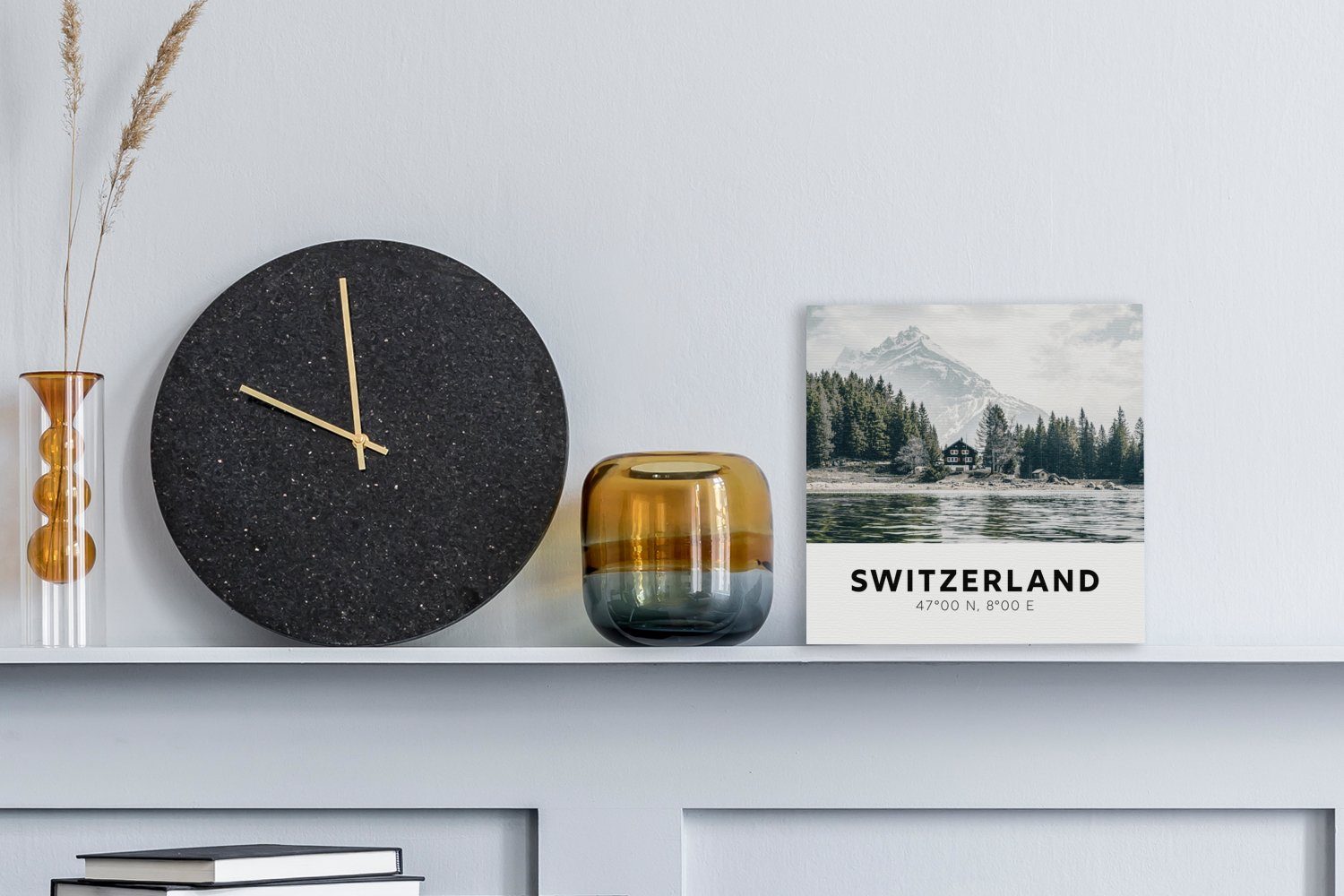 OneMillionCanvasses® Leinwandbild Schweiz - Berg - günstig online kaufen