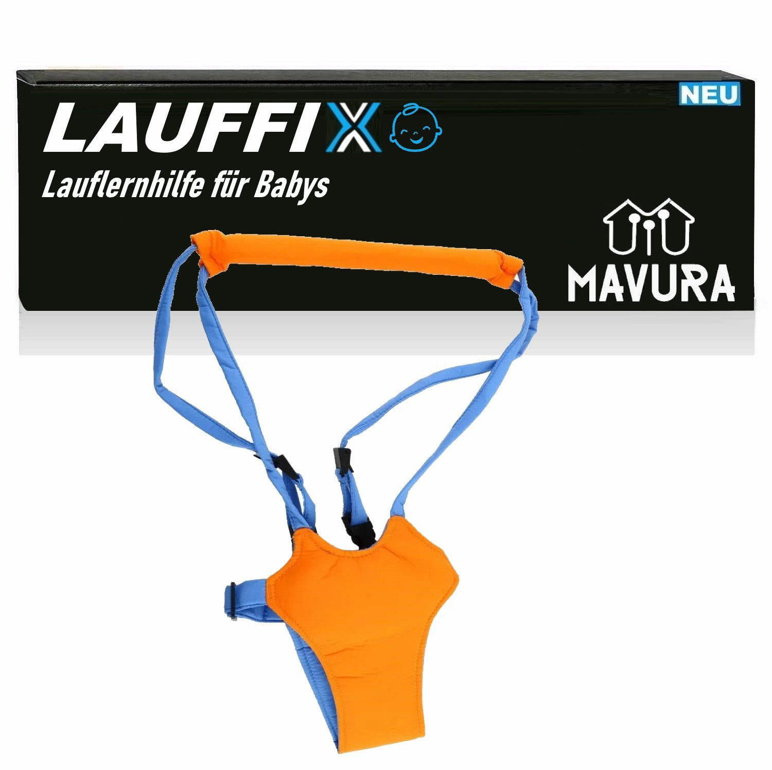 MAVURA Lauflernhilfe MAVURAKids BabyWalker Lauflernhilfe Gehhilfe für Baby einstellbar